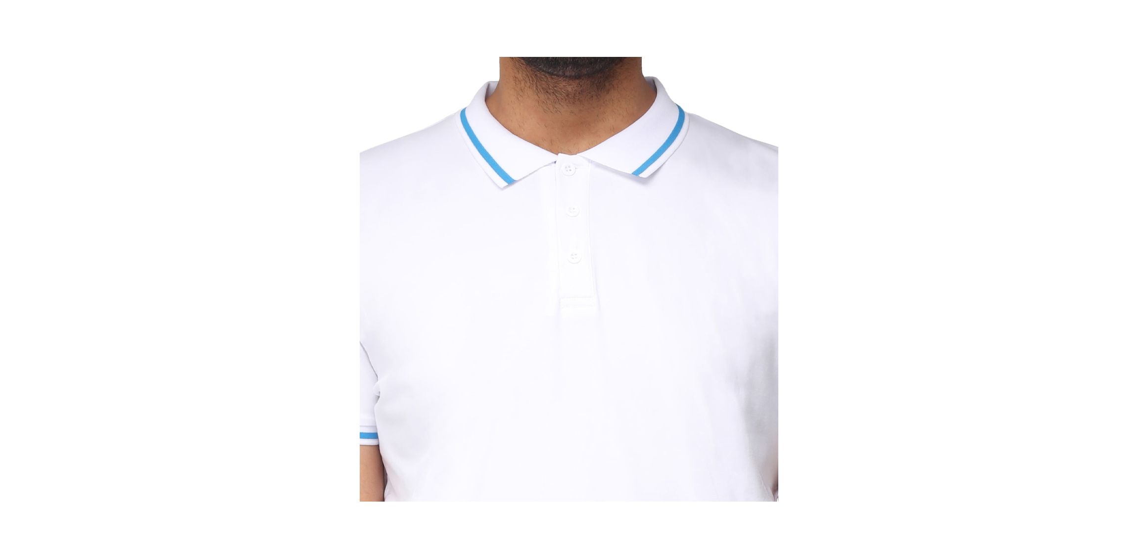 X RAY Mens Basic Short Sleeve Tipped Polo