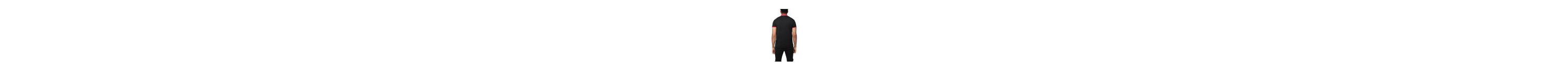 X RAY Mens Short Sleeve Snap-Placket Polo