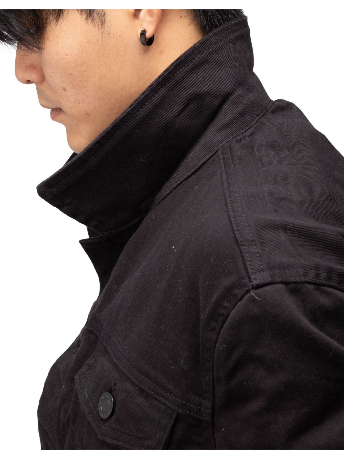 X RAY Mens Flex Denim Trucker Jacket