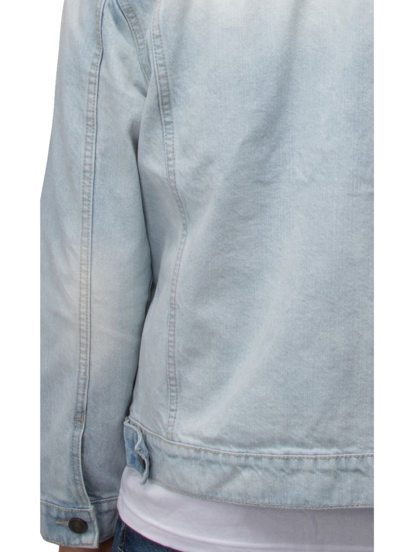 X RAY Mens Flex Denim Trucker Jacket