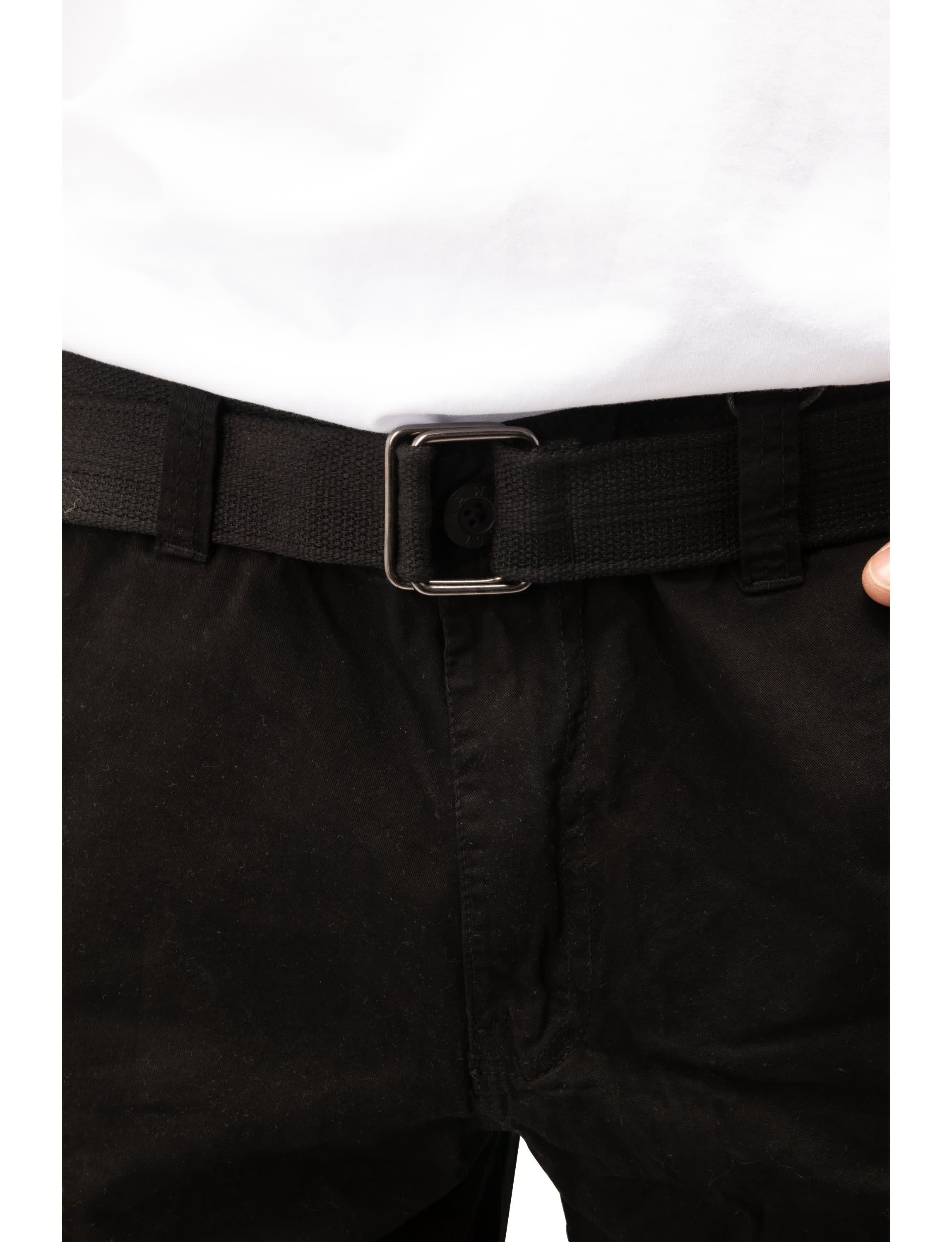 RAW X Mens Belted Classic Fit 12.5" Cargo Shorts