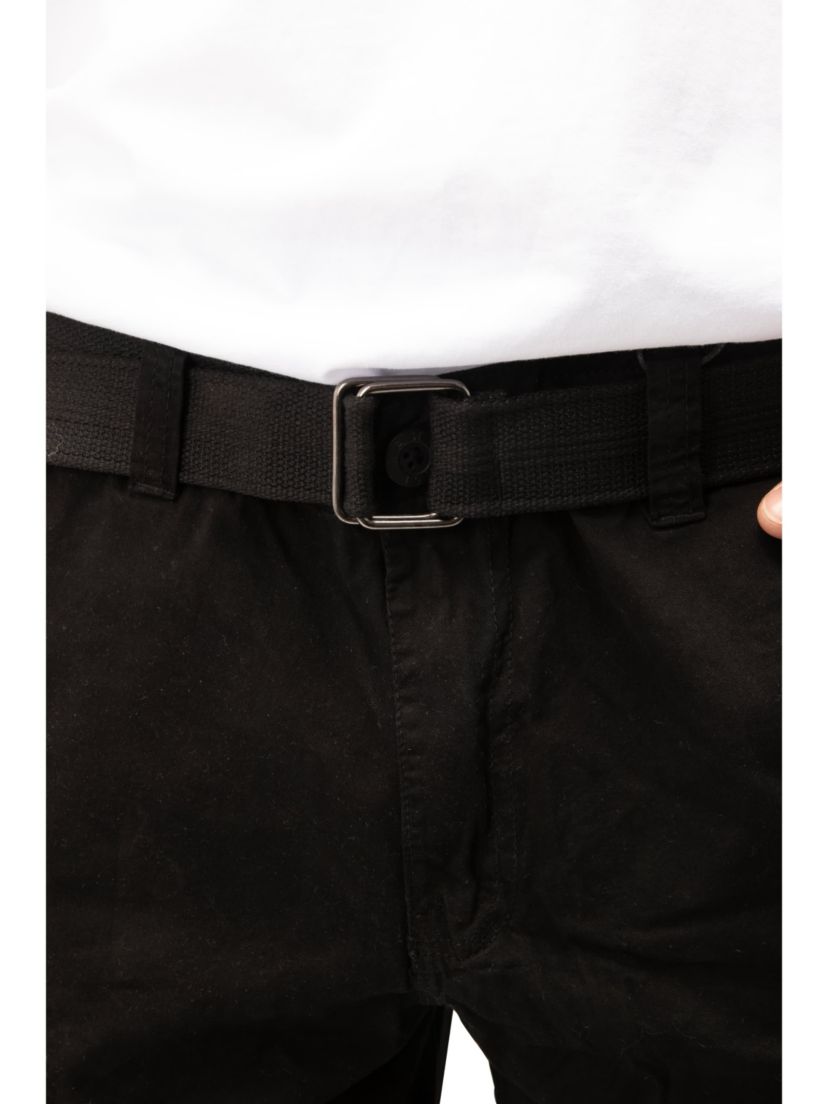RAW X Mens Belted Classic Fit 12.5" Cargo Shorts
