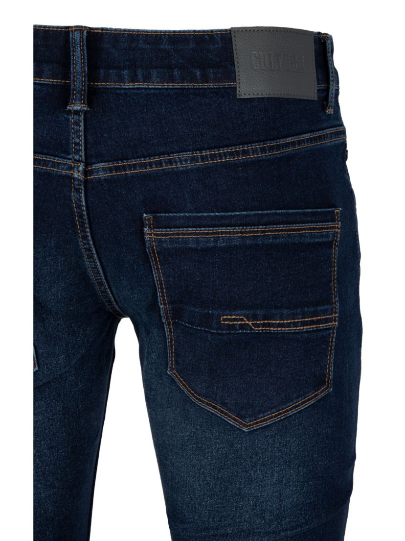 CULTURA Mens Slim Tapered Leg Stretch Jeans