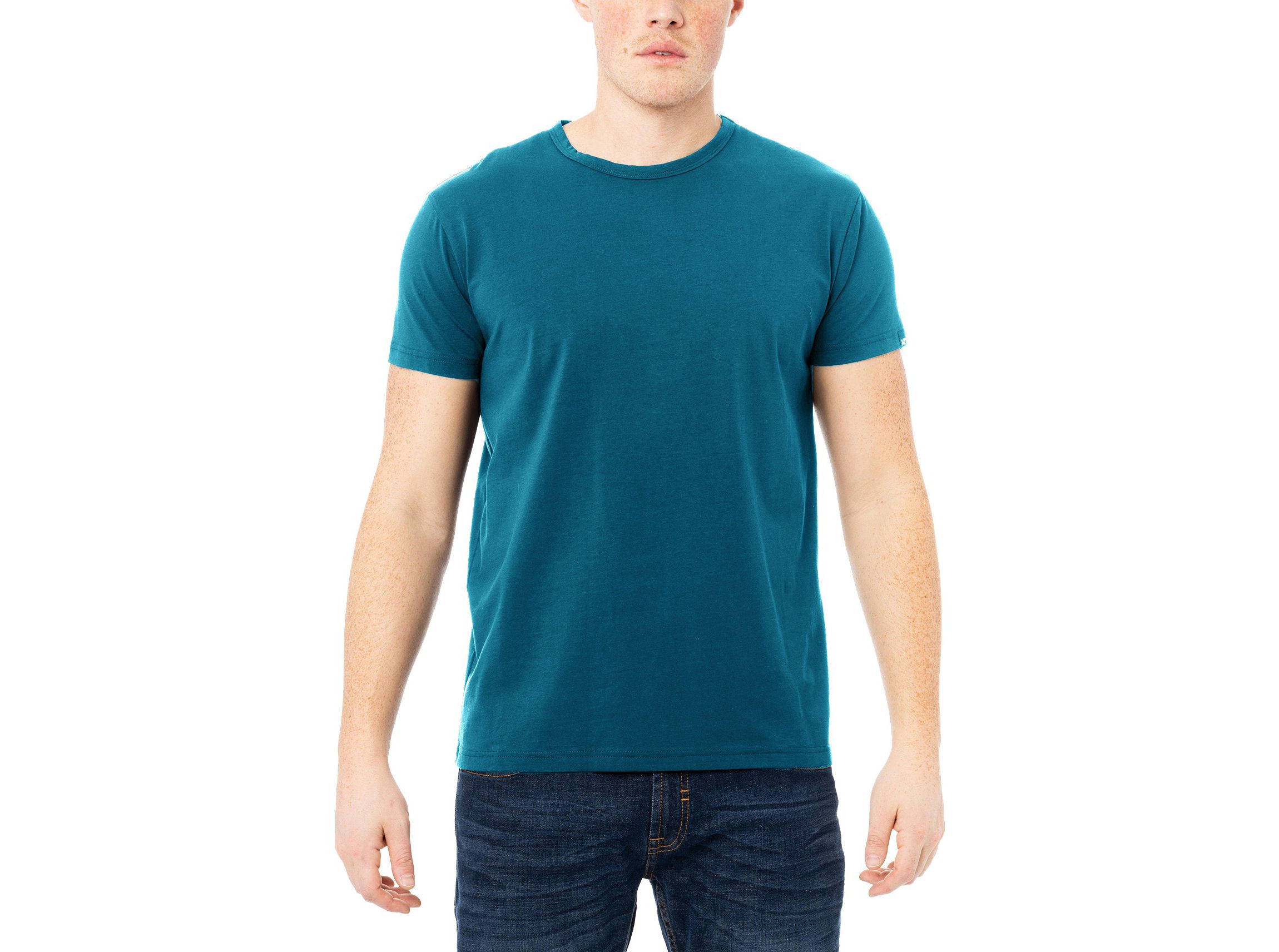 X RAY Mens Basic Crewneck Short Sleeve T-Shirt