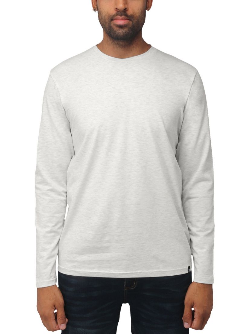 X RAY Mens Long Sleeve Crewneck T-Shirt