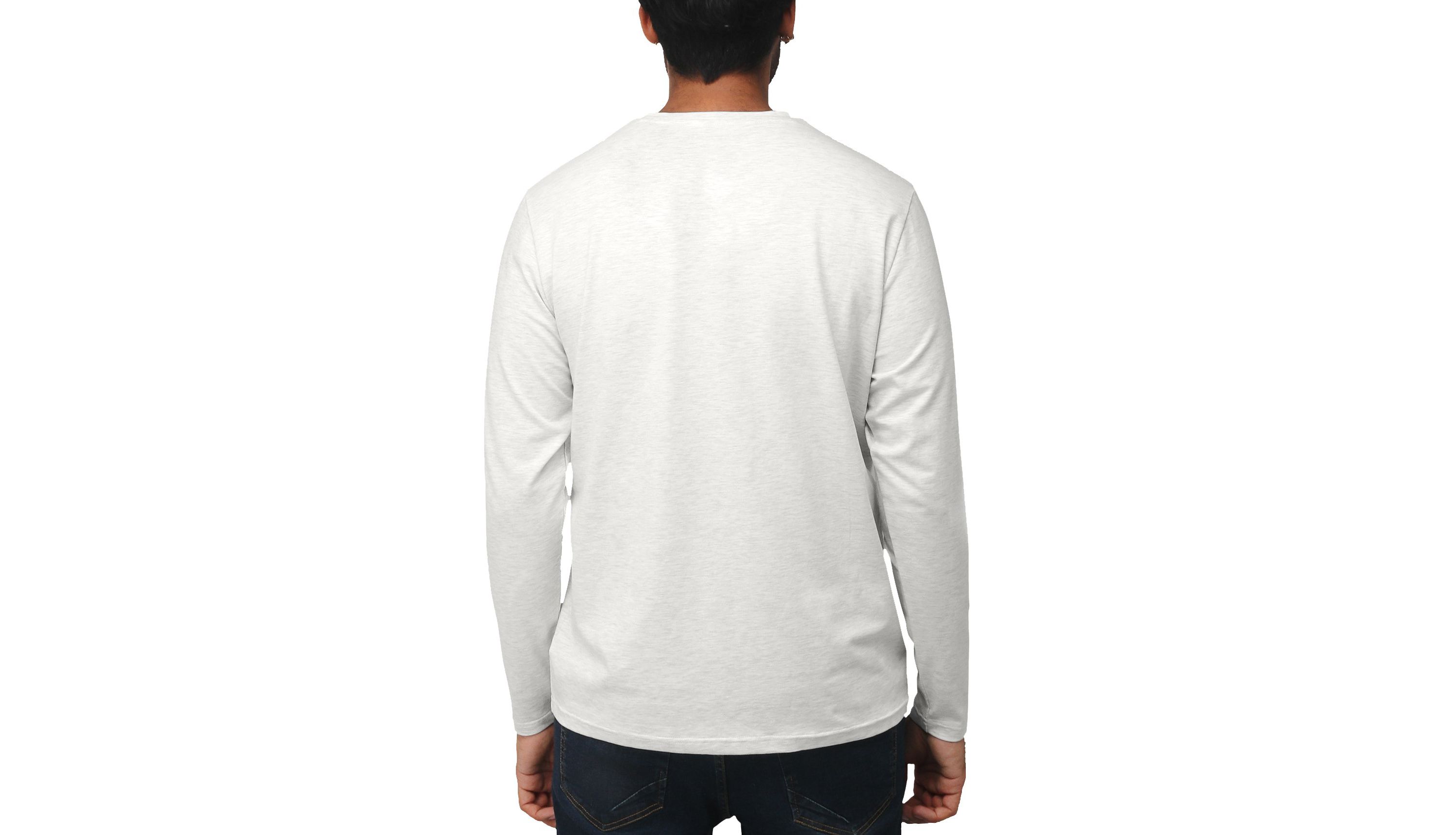 X RAY Mens Long Sleeve Crewneck T-Shirt