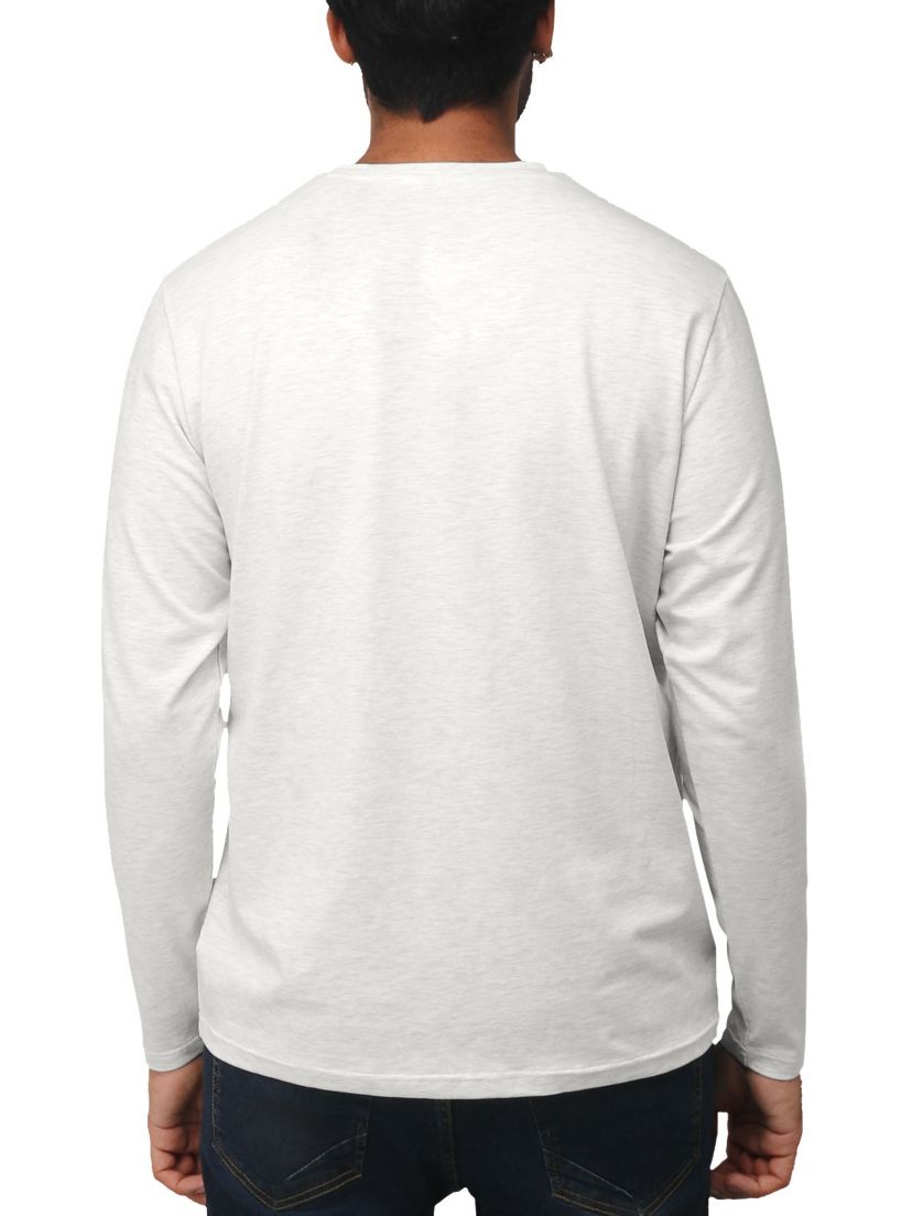 X RAY Mens Long Sleeve Crewneck T-Shirt