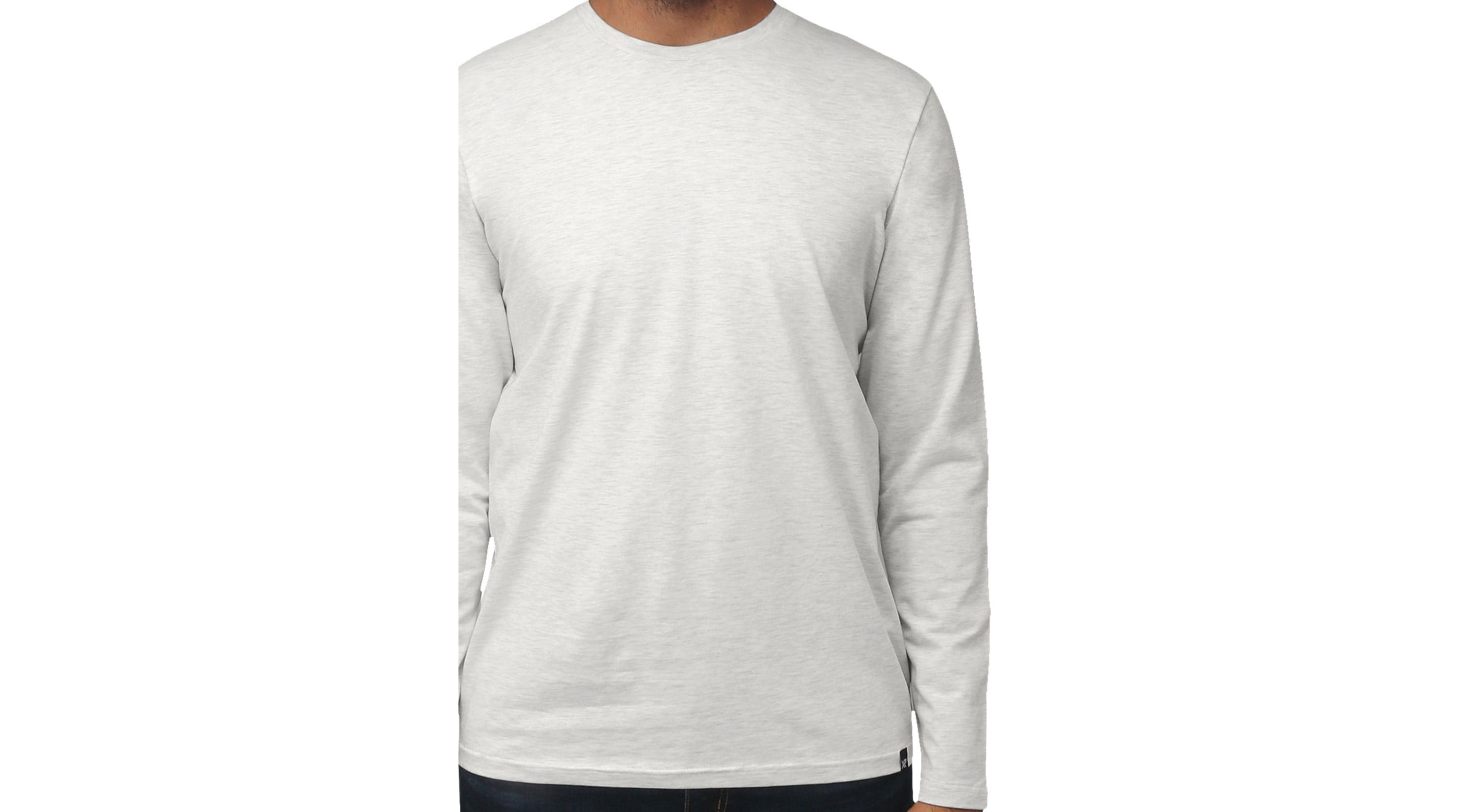 X RAY Mens Long Sleeve Crewneck T-Shirt
