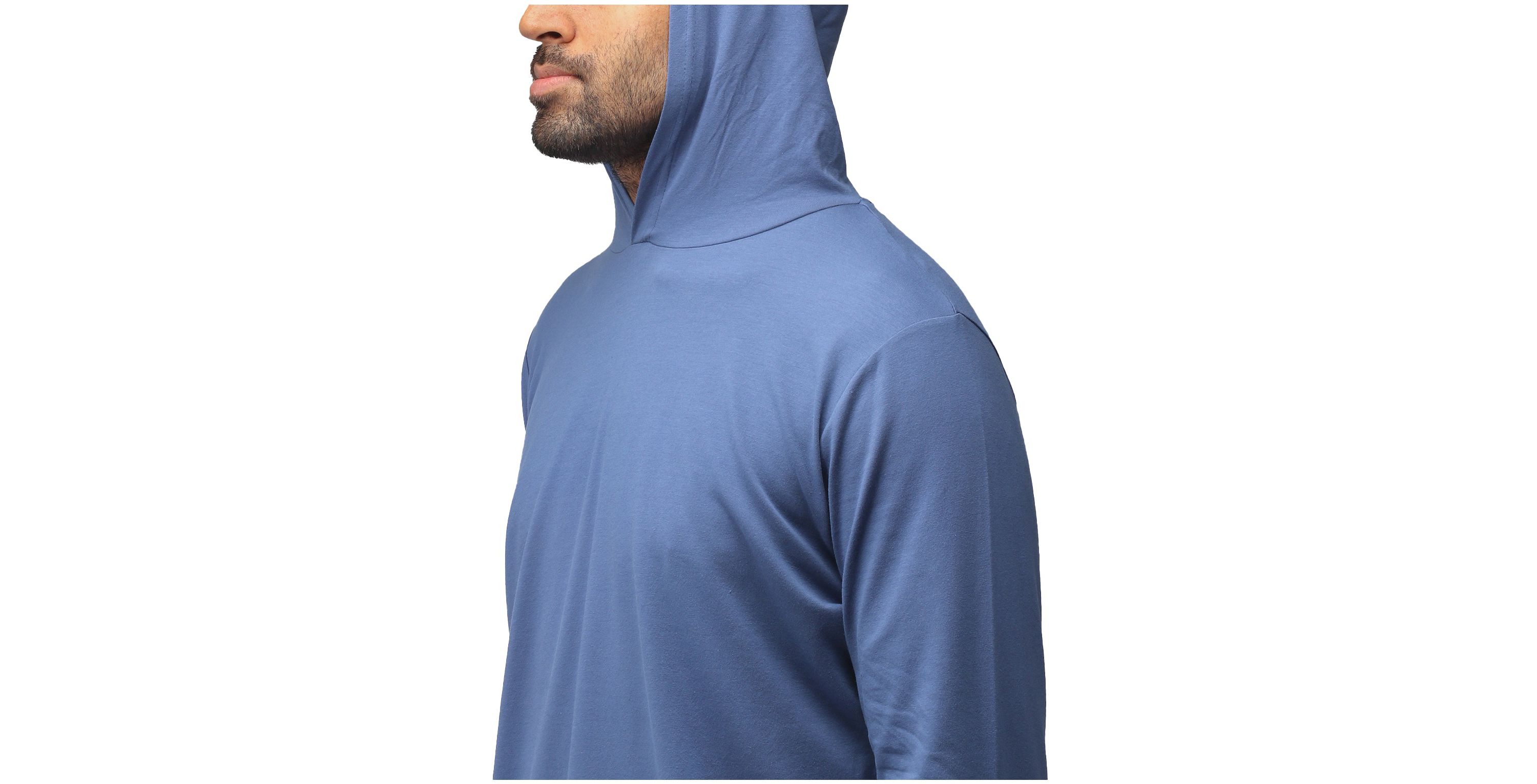 X RAY Mens Long Sleeve Hooded T-Shirt