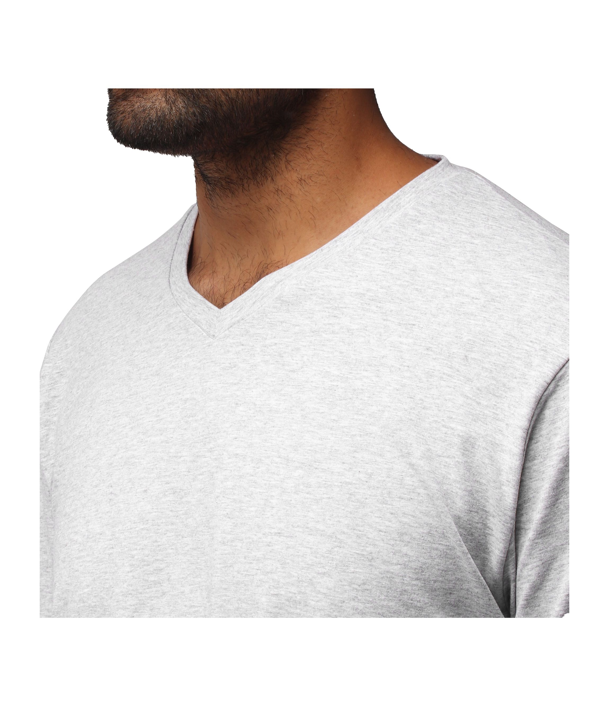 X RAY Mens Long Sleeve V-Neck T-Shirt