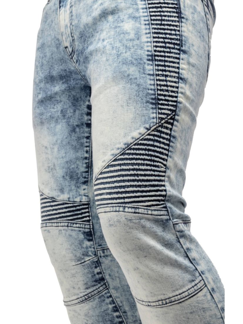 RAW X Mens Slim Stretch Moto Jeans