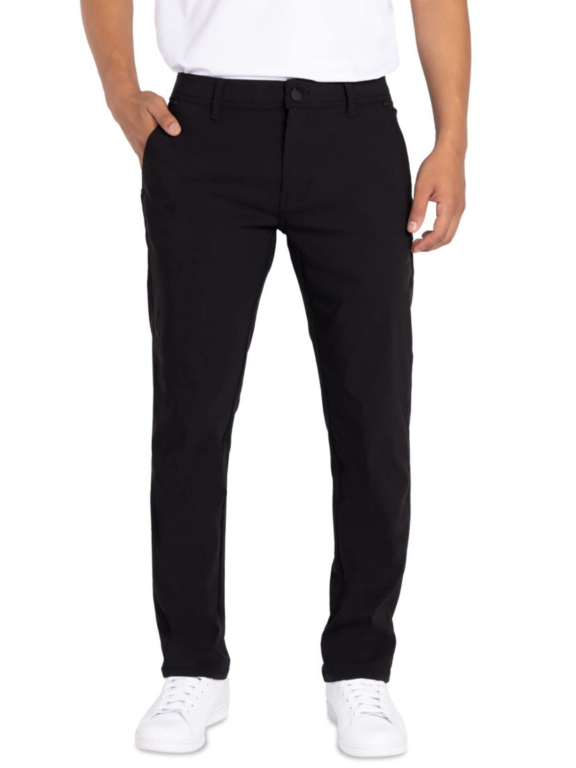 X RAY Mens Trouser Slit Patch Pocket Nylon Pants