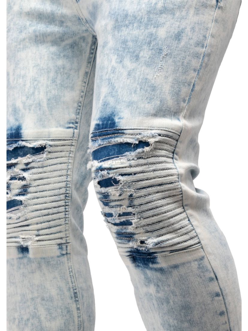 RAW X Mens Skinny Flex Moto Jeans