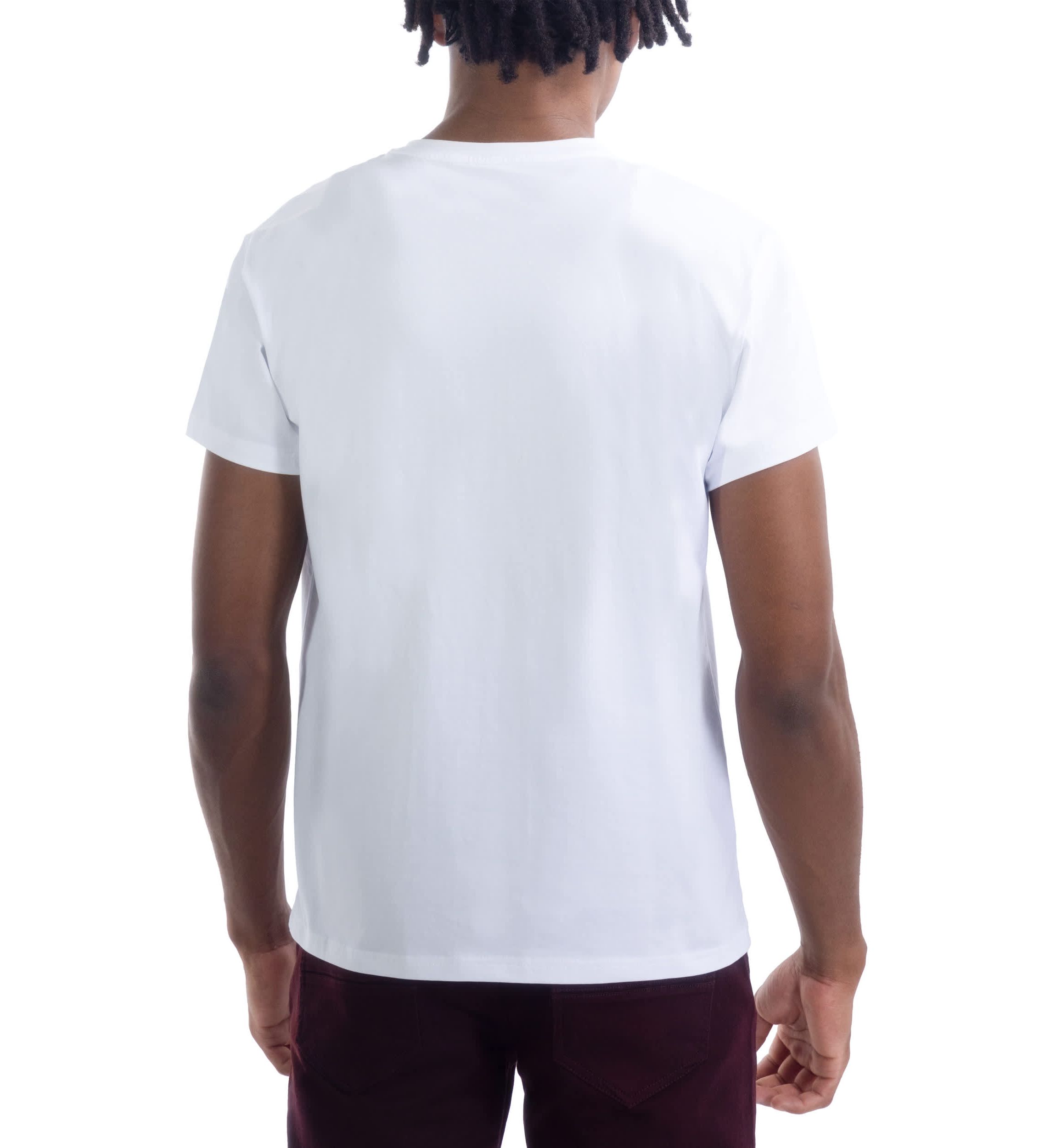 Mens Pixel Skull Rhinestone Graphic T-Shirt