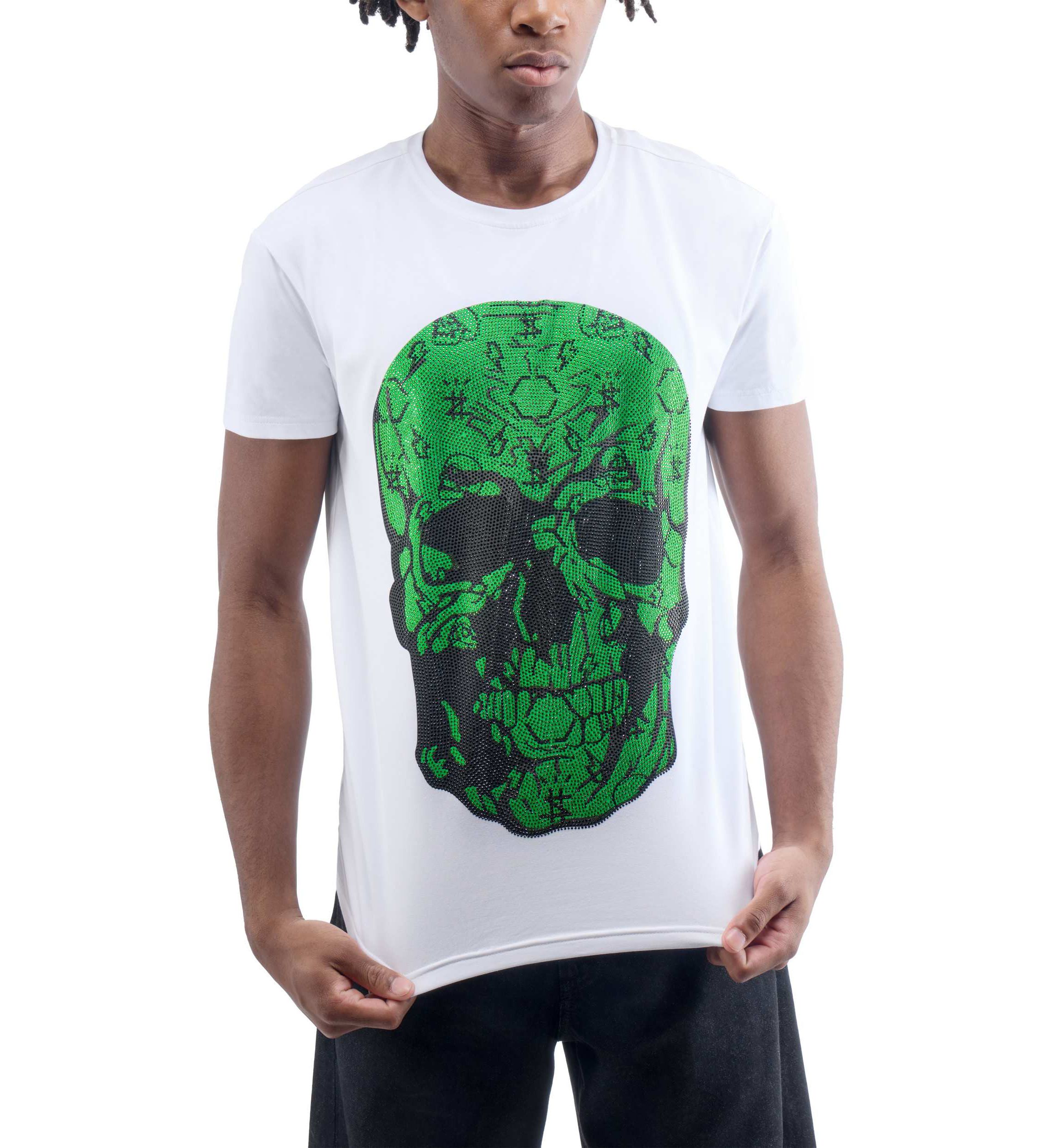Mens Money Rhinestone Graphic T-Shirt