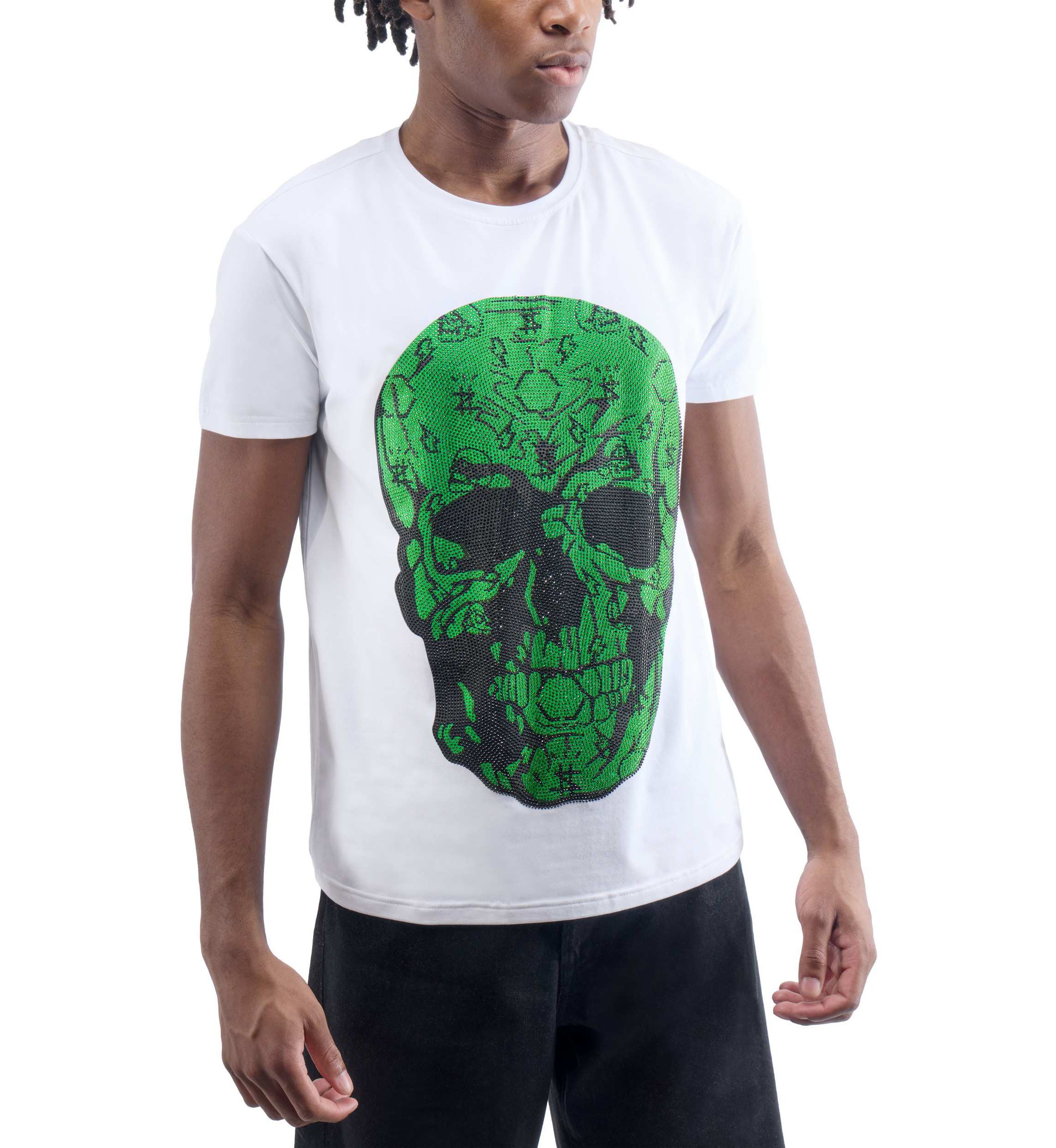Mens Money Rhinestone Graphic T-Shirt