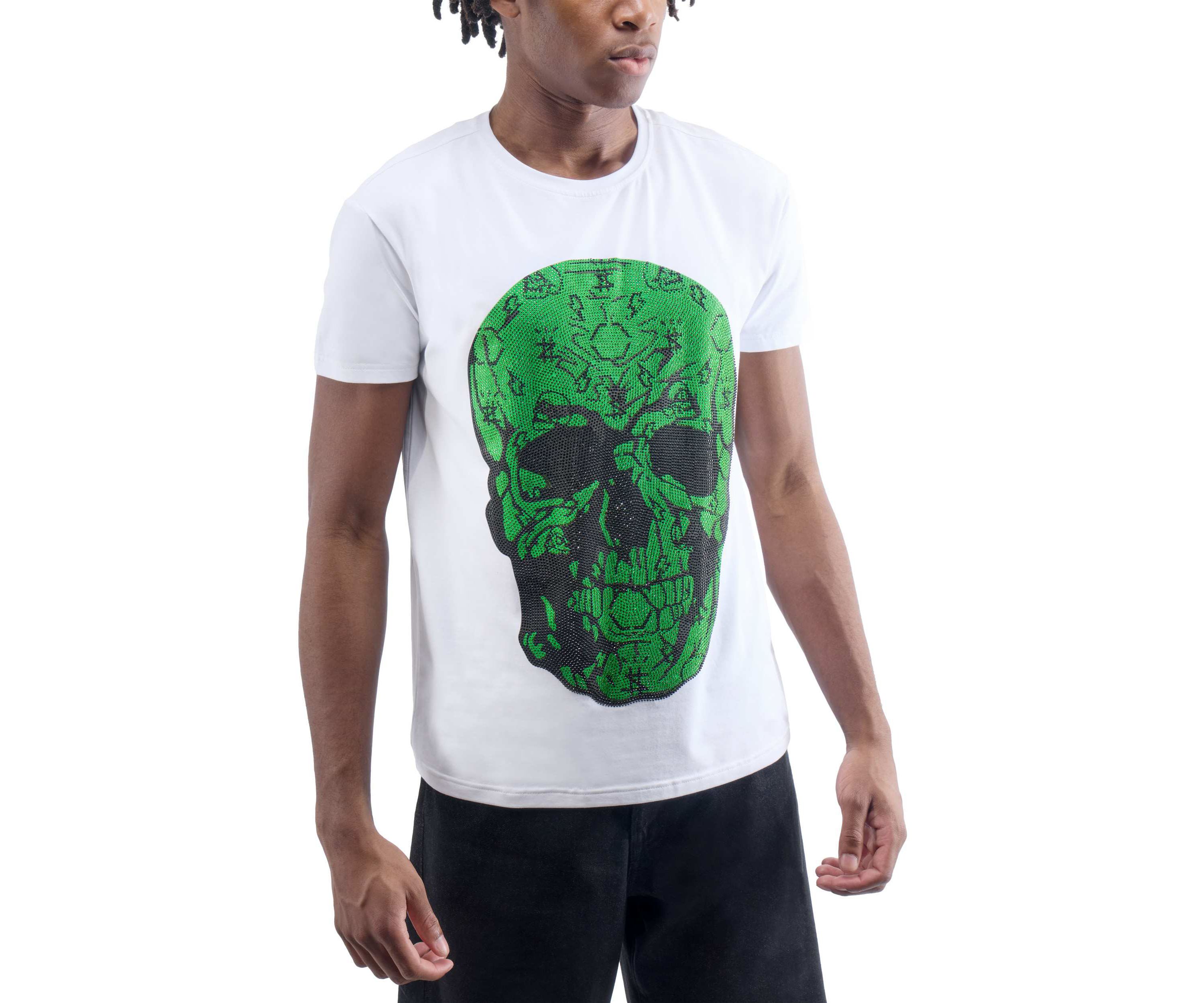 Mens Money Rhinestone Graphic T-Shirt