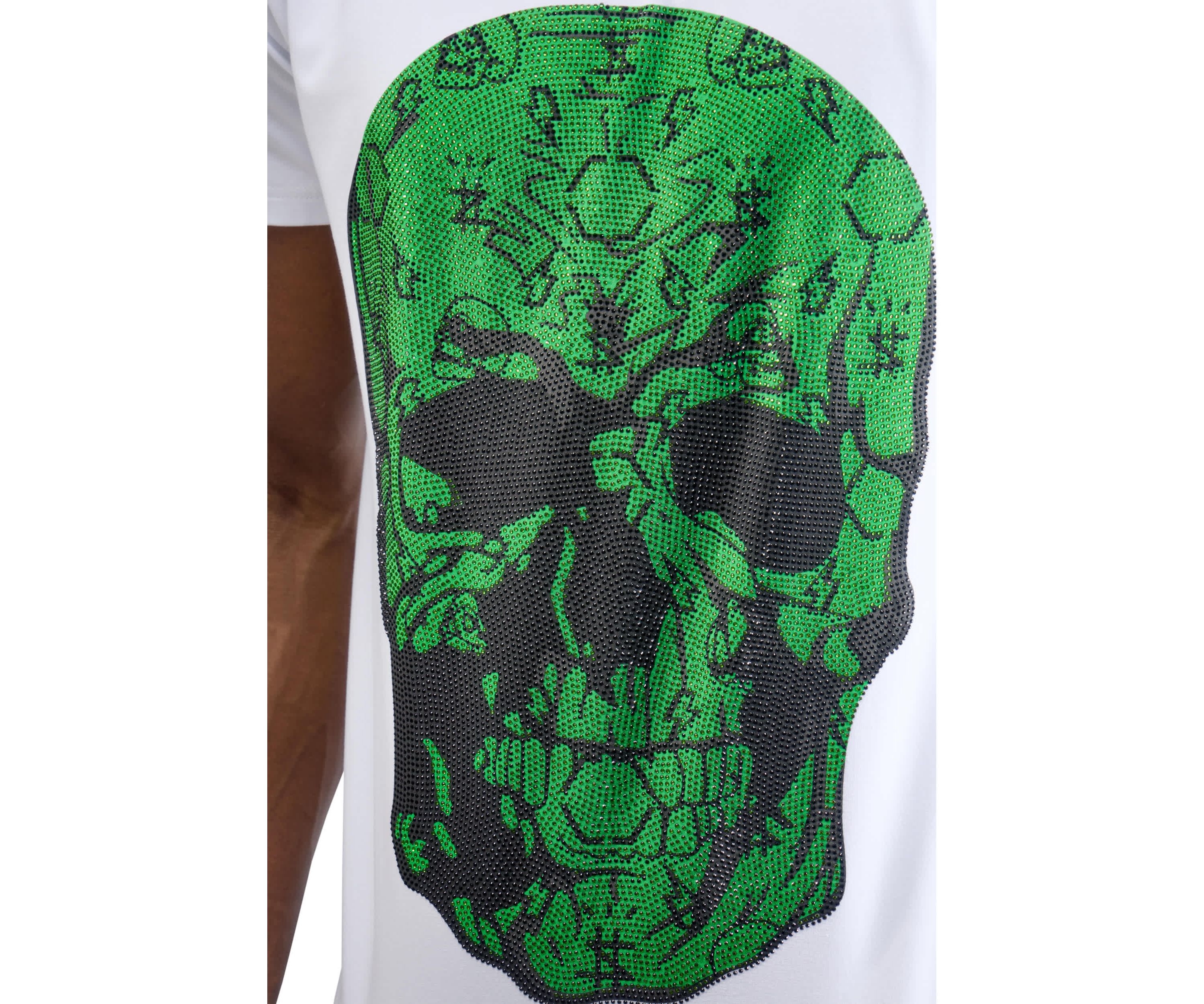 Mens Money Rhinestone Graphic T-Shirt