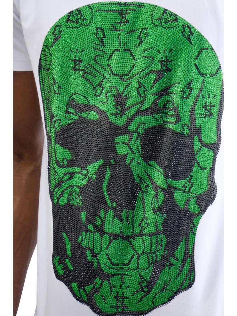 Mens Money Rhinestone Graphic T-Shirt