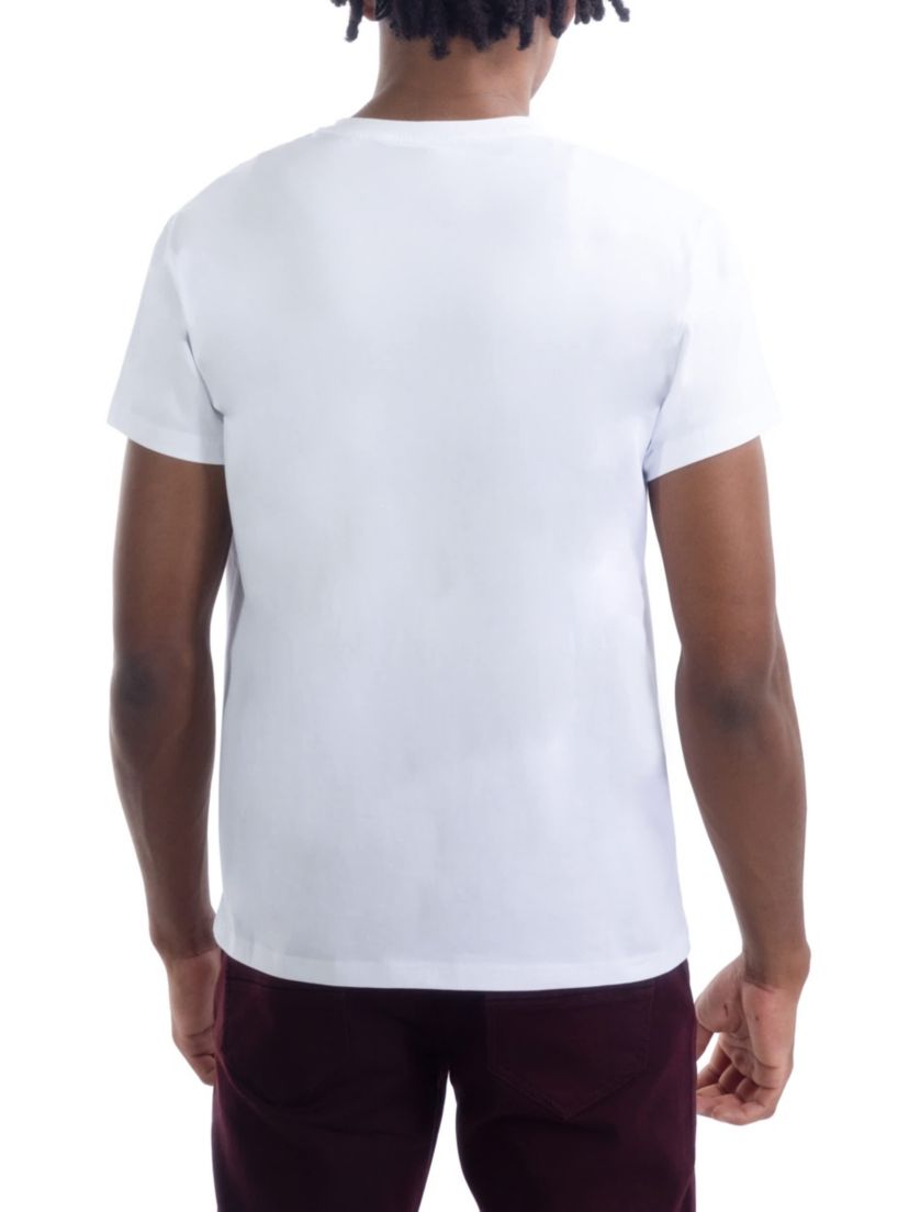 Mens Four Skull Rhinestone Graphic T-Shirt
