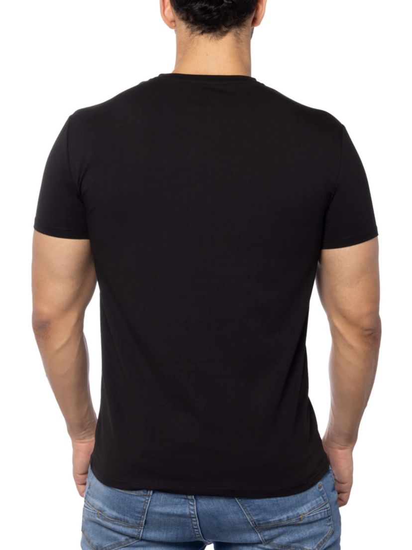 Mens 3D Bear Rhinestone Graphic T-Shirts