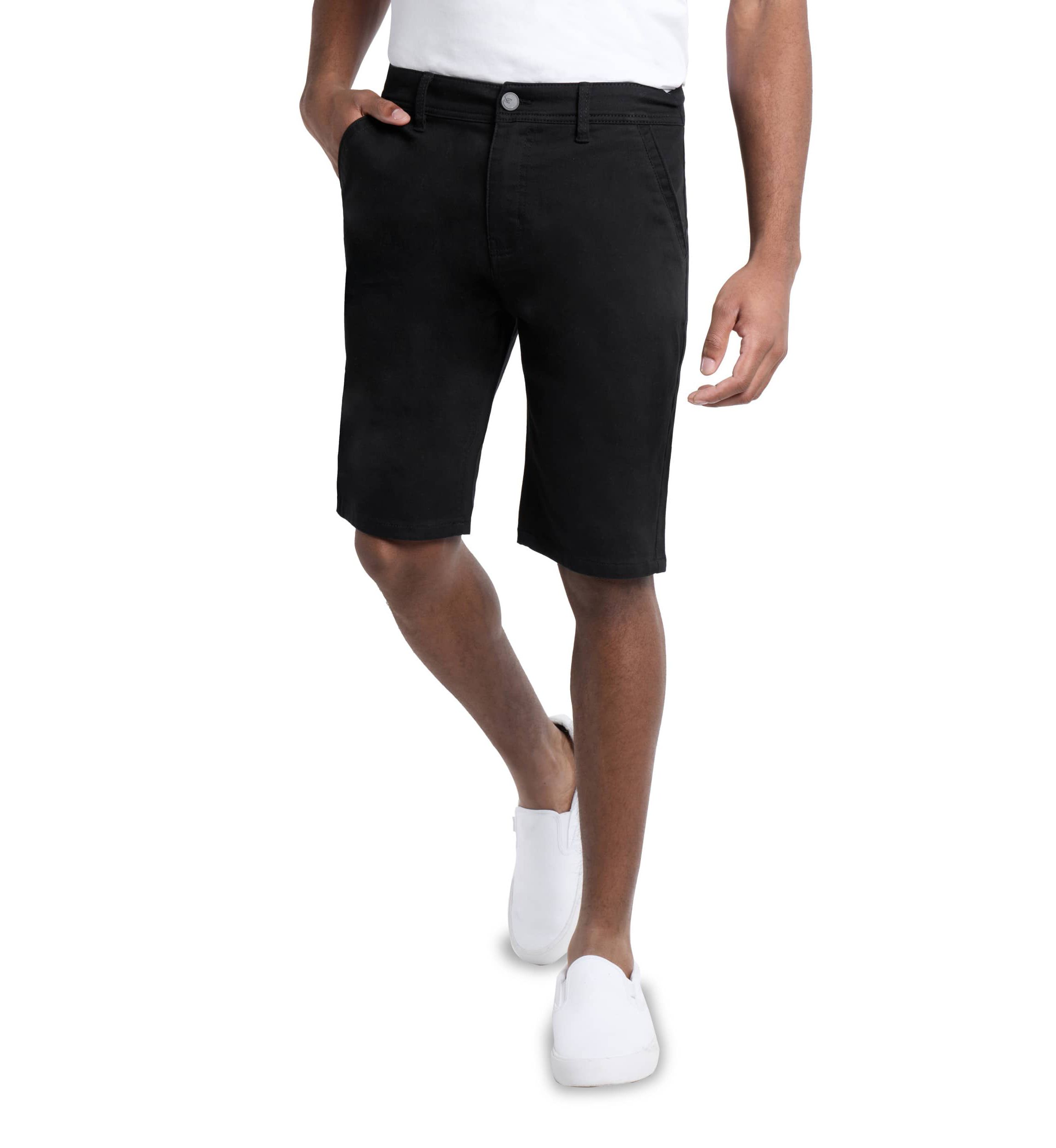 Mens Flat Front Chino Shorts