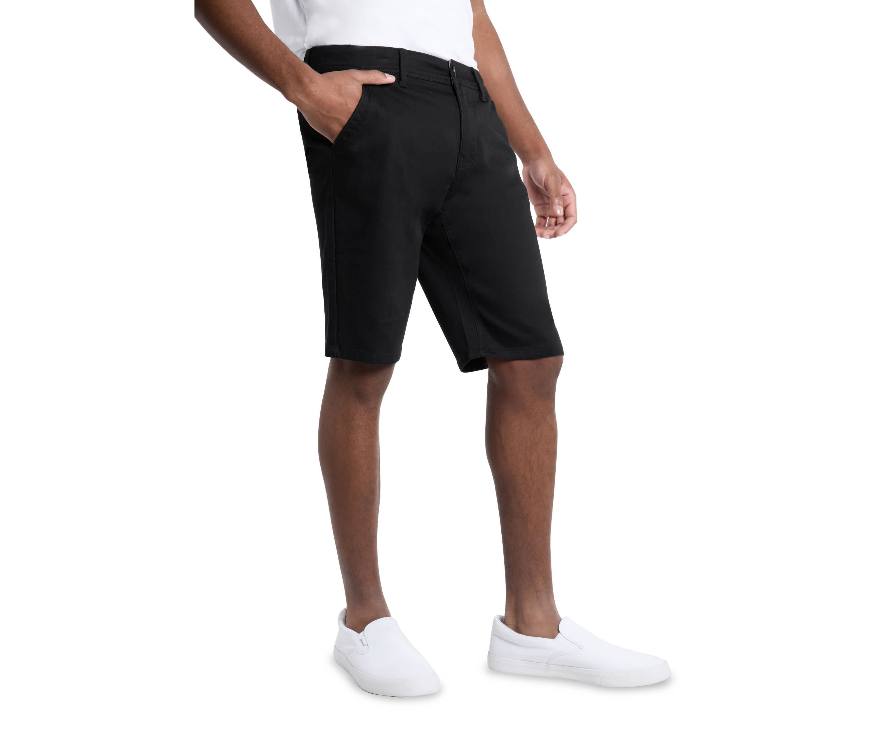 Mens Flat Front Chino Shorts