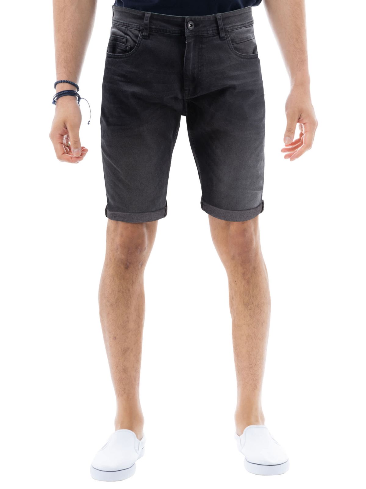 Mens Stretch Denim Shorts