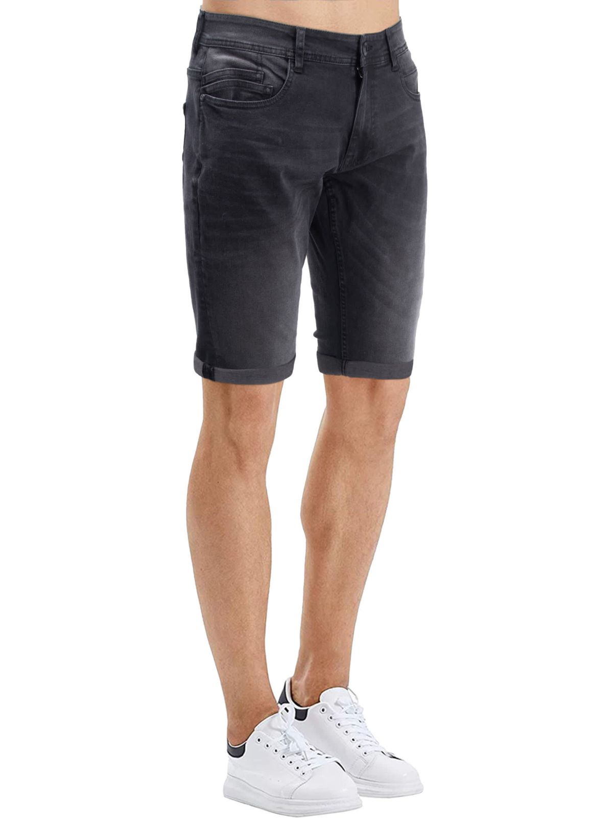 Mens Stretch Denim Shorts