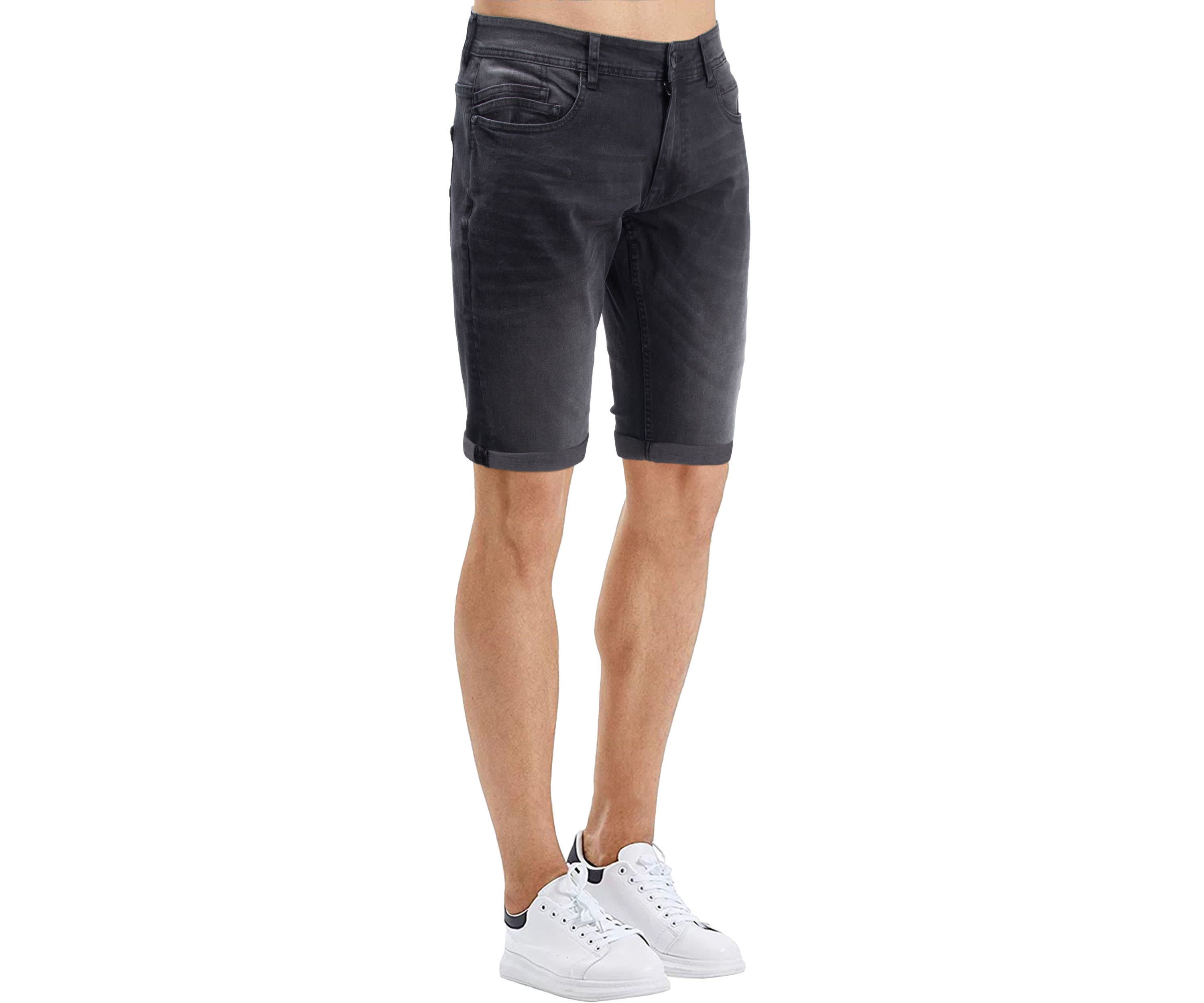 Mens Stretch Denim Shorts