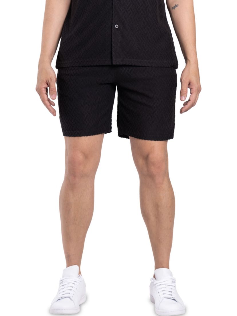 Mens 7.5-Inch Drawstring Terry Shorts
