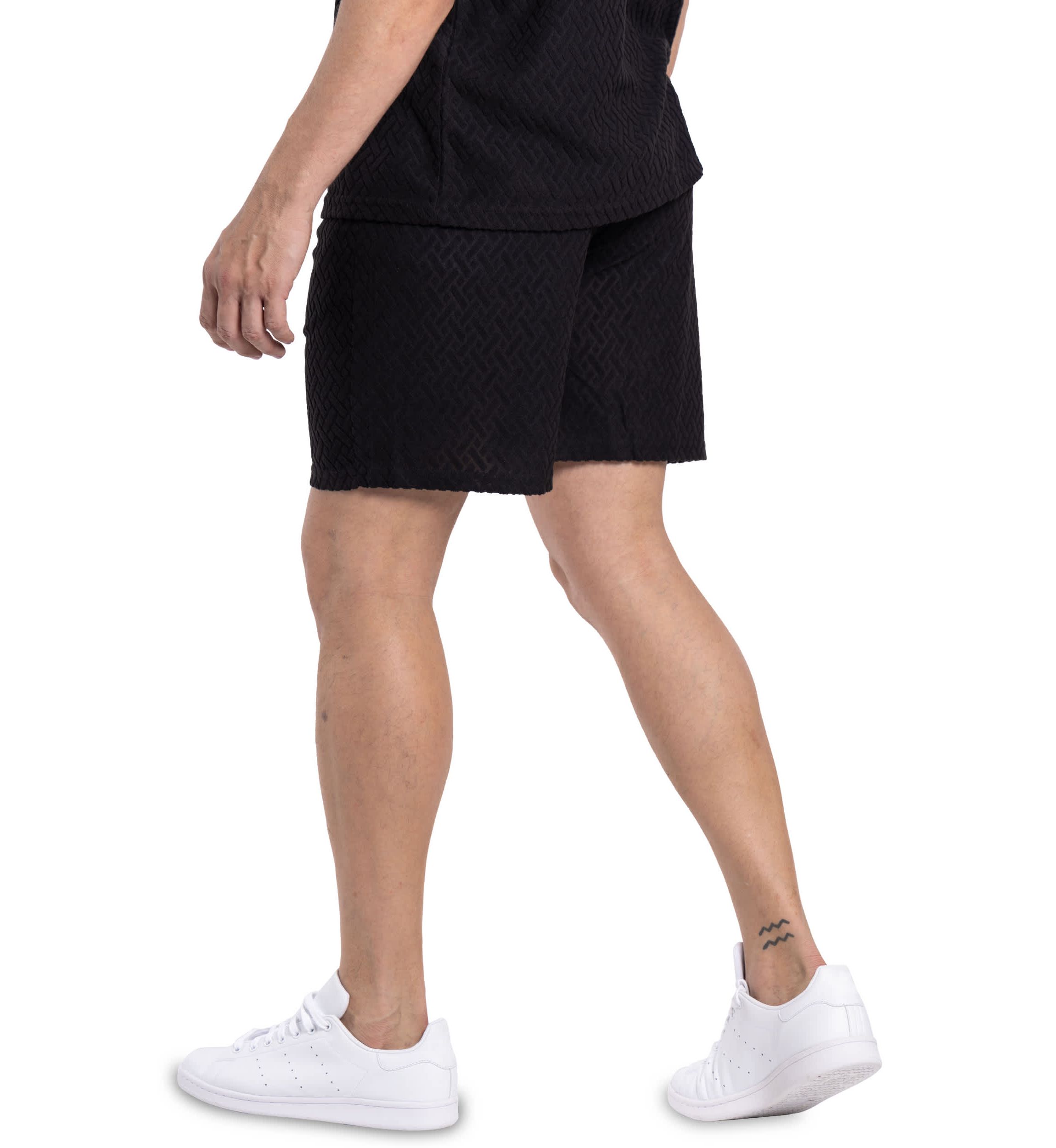 Mens 7.5-Inch Drawstring Terry Shorts