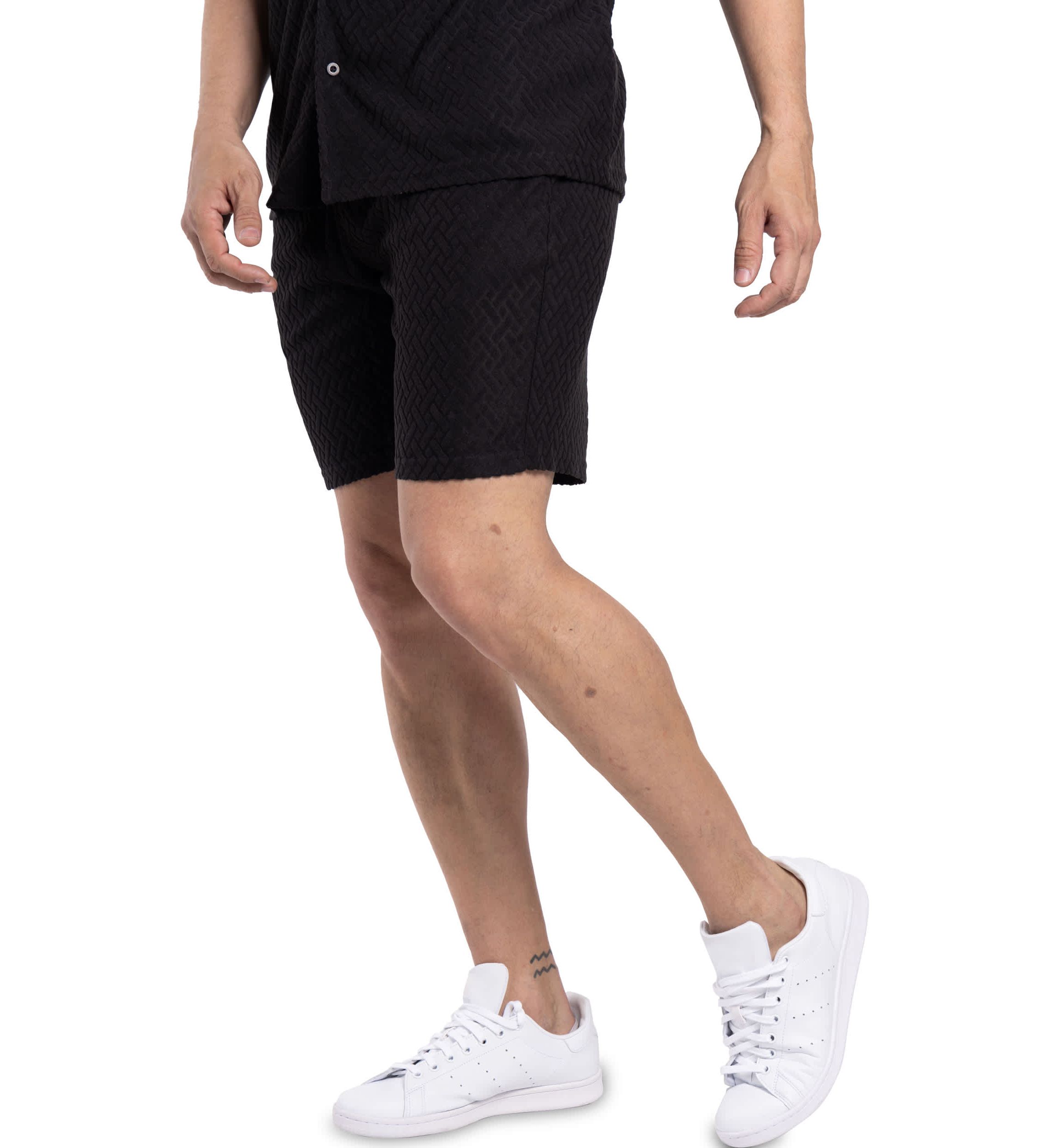 Mens 7.5-Inch Drawstring Terry Shorts