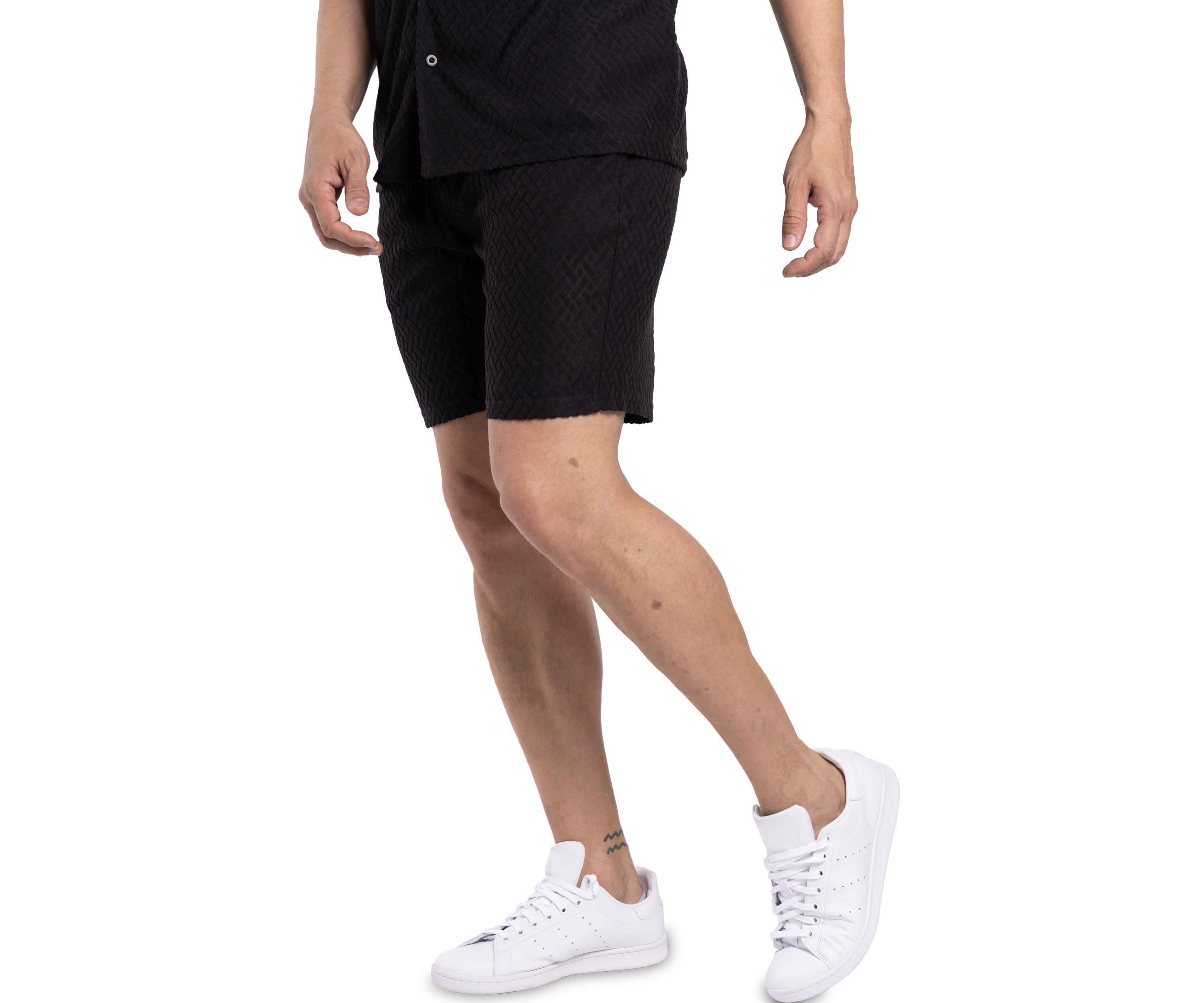 Mens 7.5-Inch Drawstring Terry Shorts