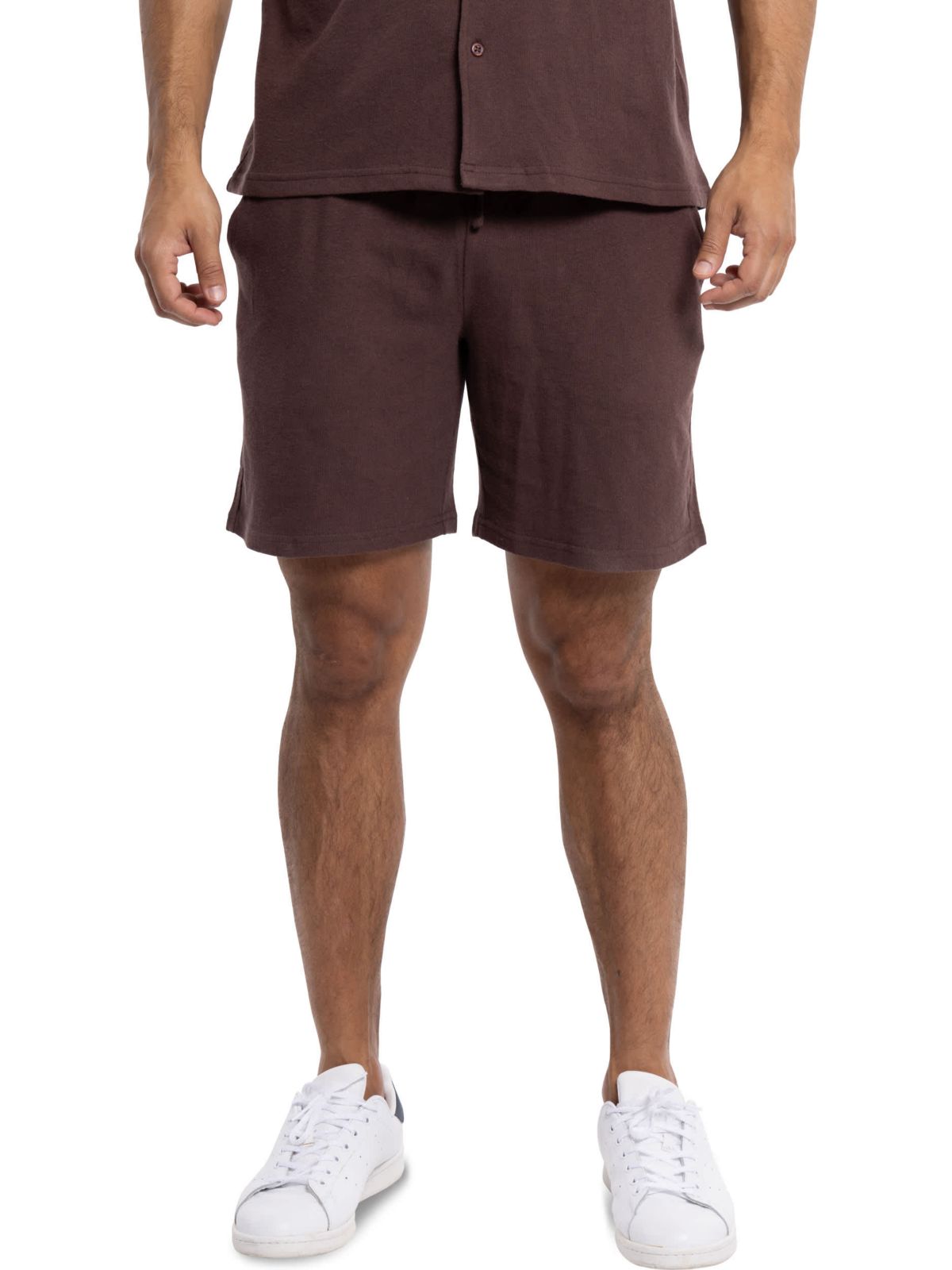 Mens Relaxed Drawstring Sweat Shorts