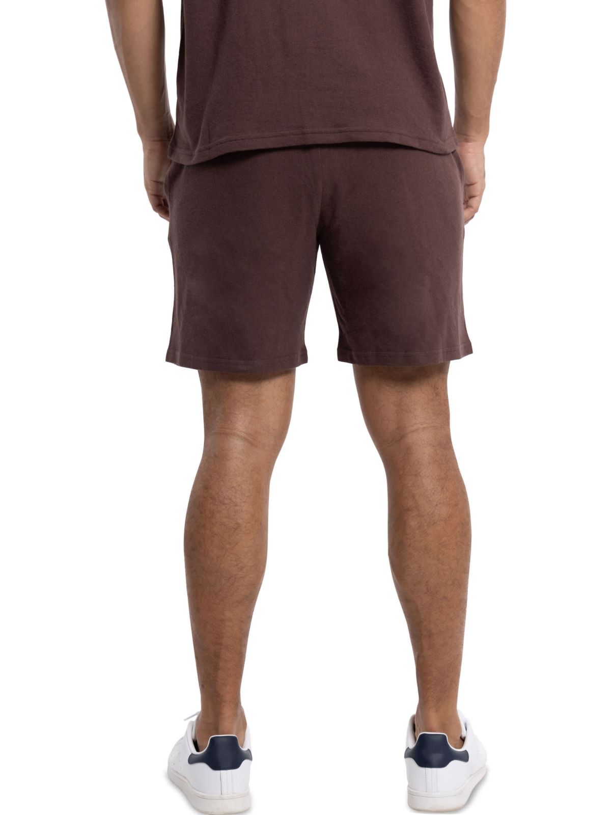 Mens Relaxed Drawstring Sweat Shorts