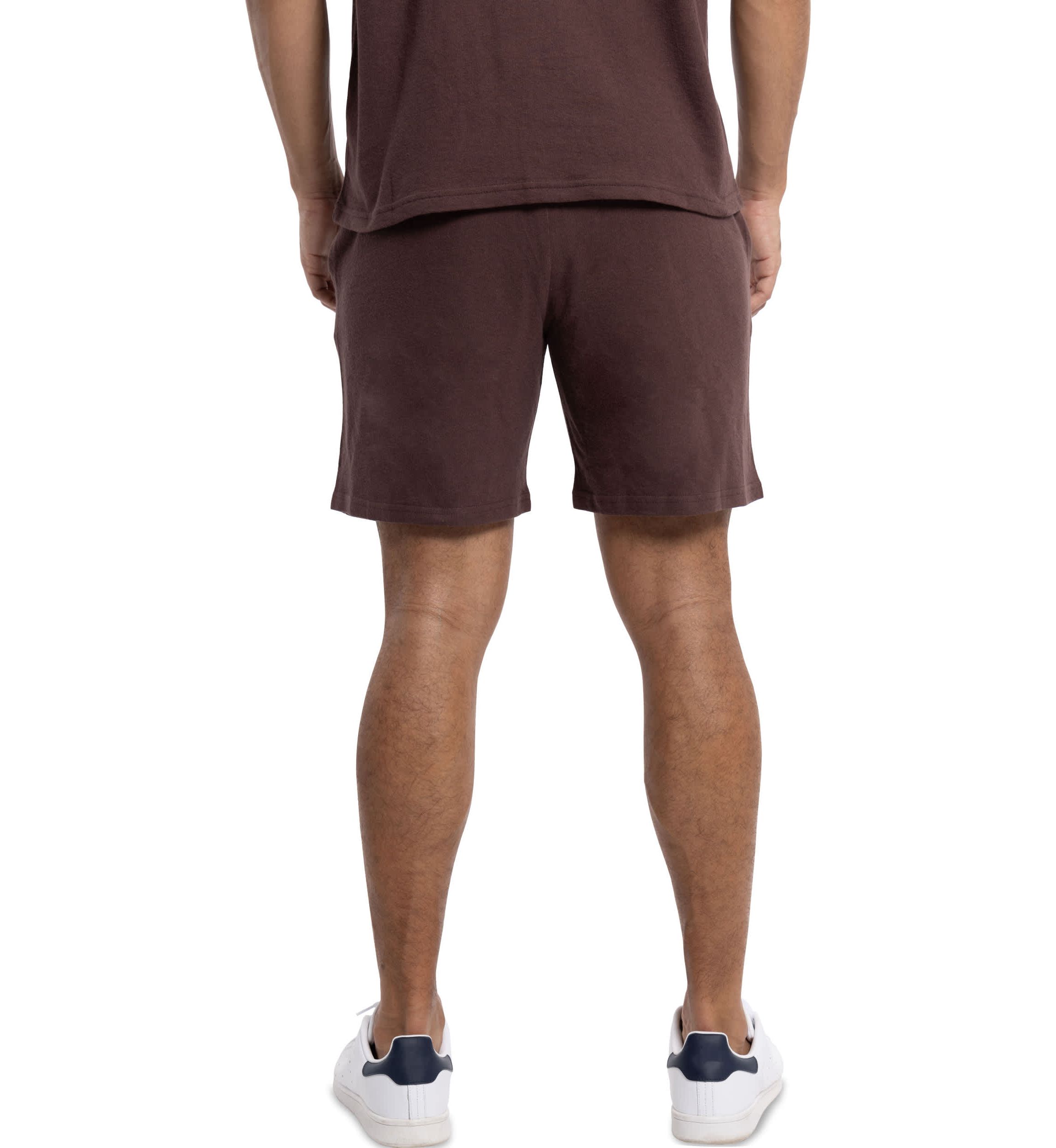 Mens Relaxed Drawstring Sweat Shorts