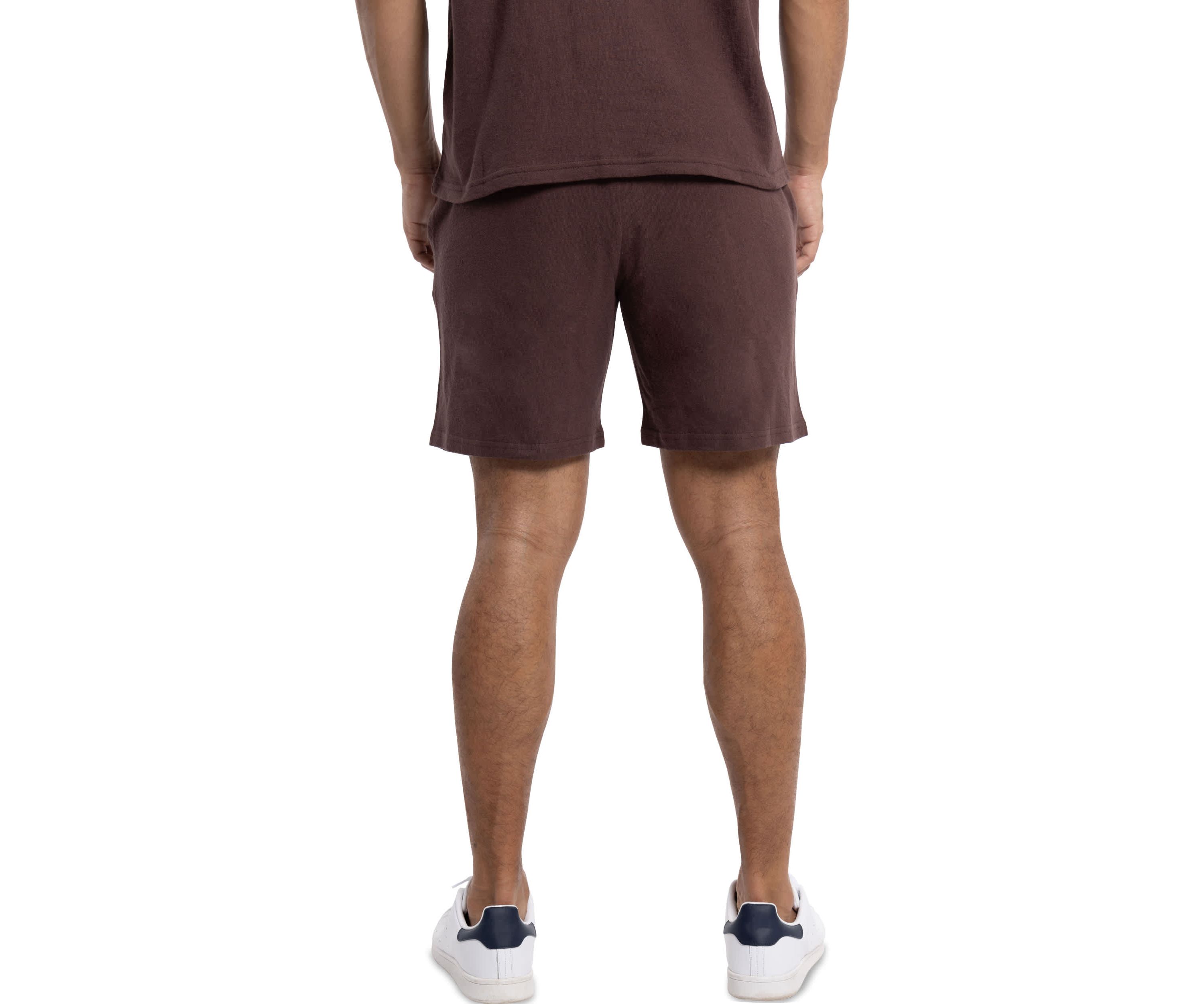 Mens Relaxed Drawstring Sweat Shorts