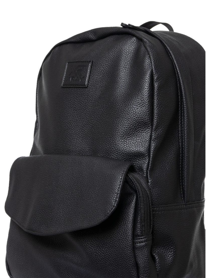 Pebbled Faux Leather Backpack