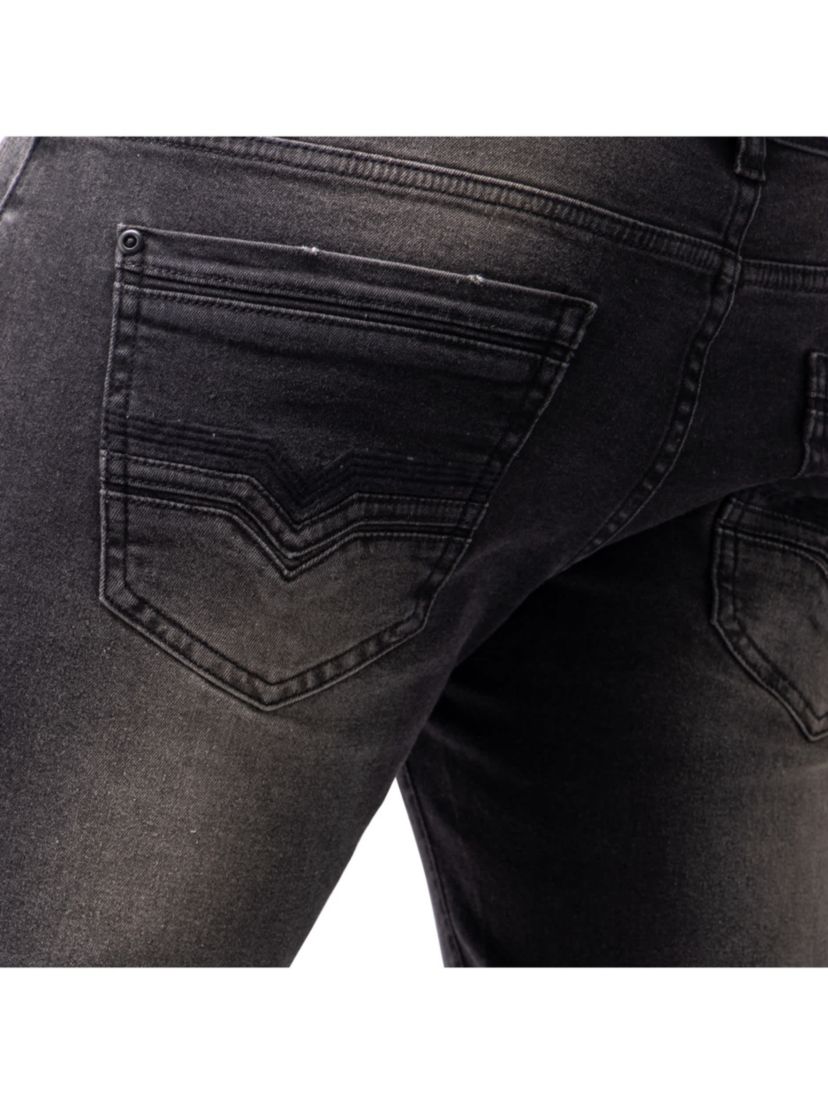 Mens Skinny Fit Black Wash Jeans
