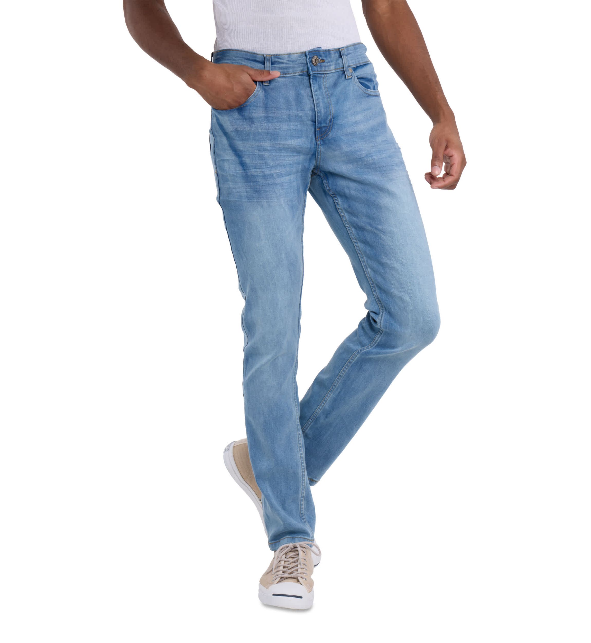 Mens Slim Fit Stretch Jeans