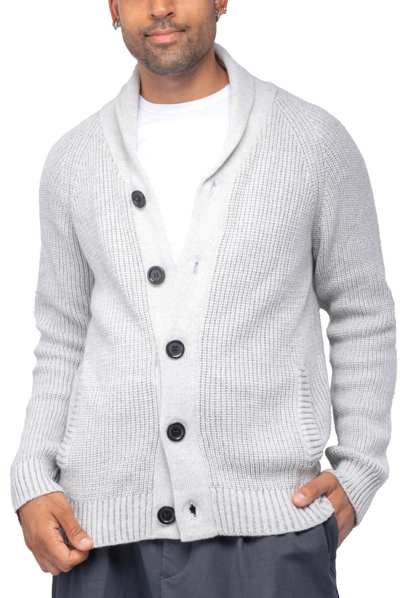 Mens Shawl Collar Cardigan