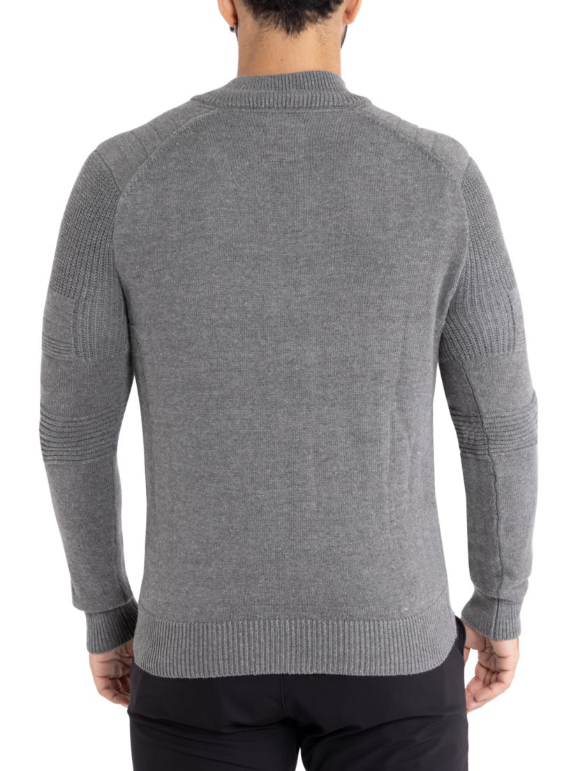 Mens Full-Zip Sweater Jacket
