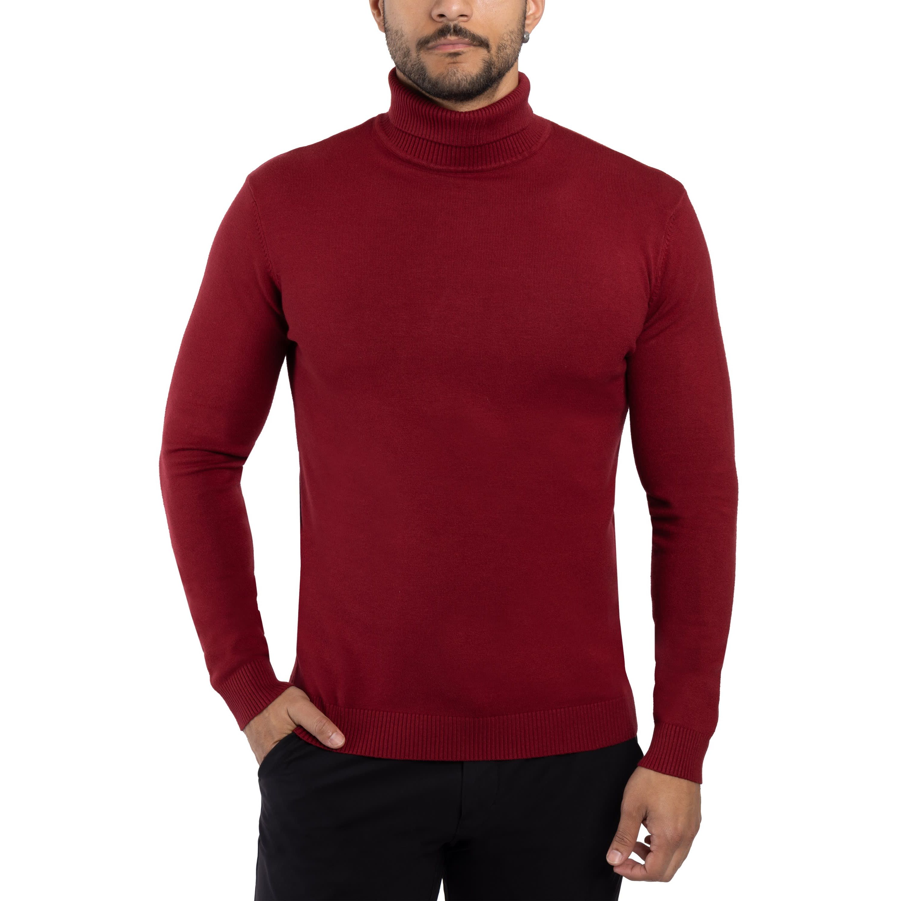 Mens Turtleneck Sweater