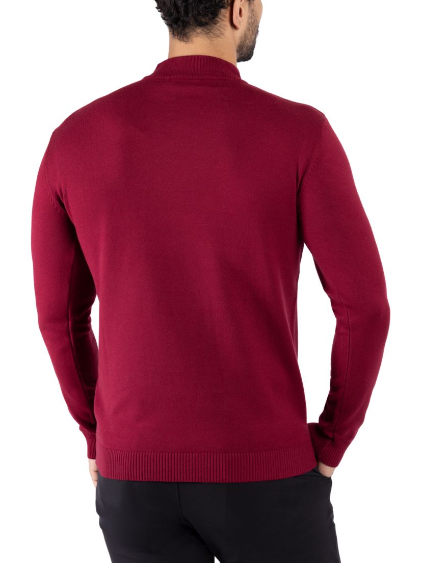 Mens Mock Neck Sweater