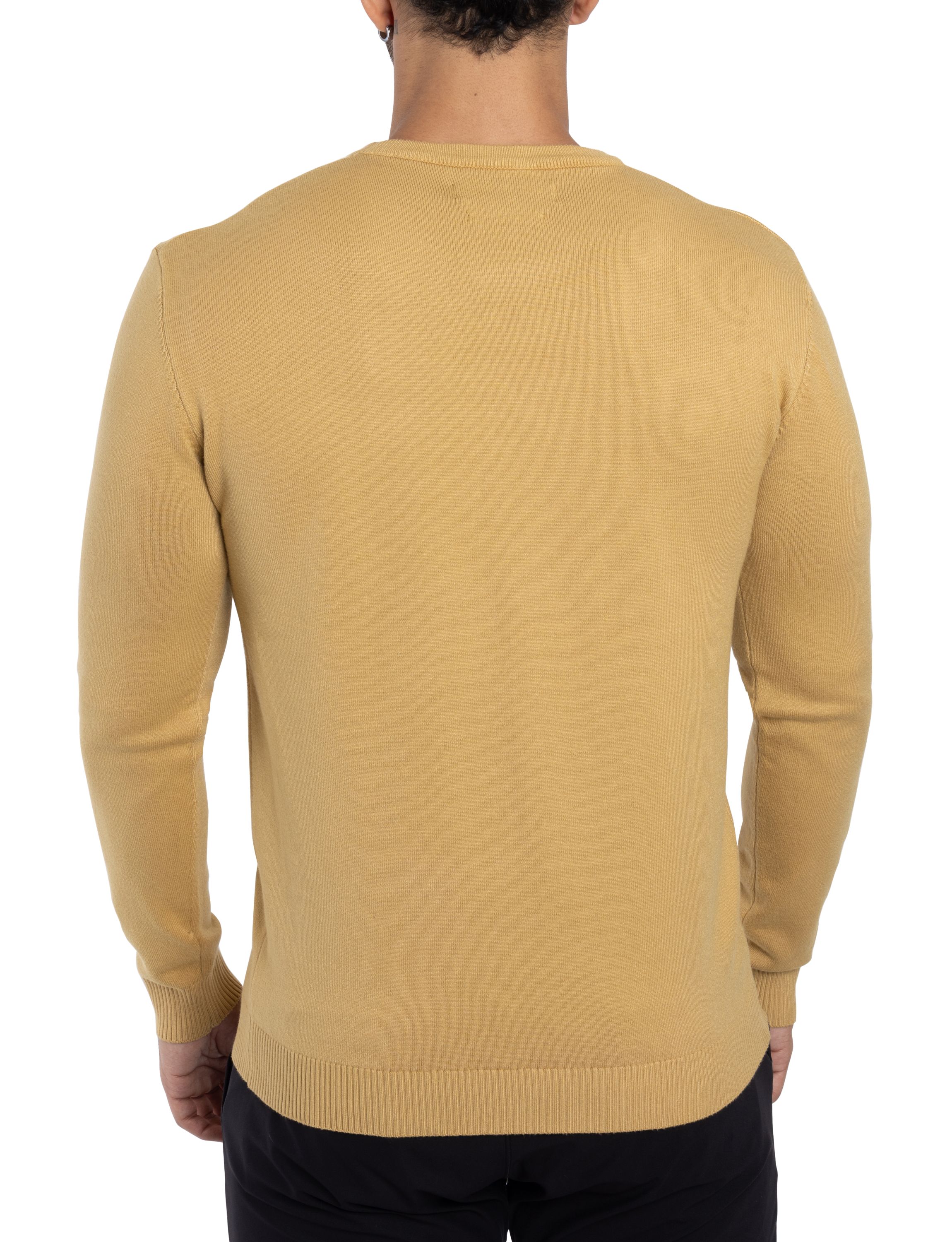 Mens Basic Crewneck Sweater