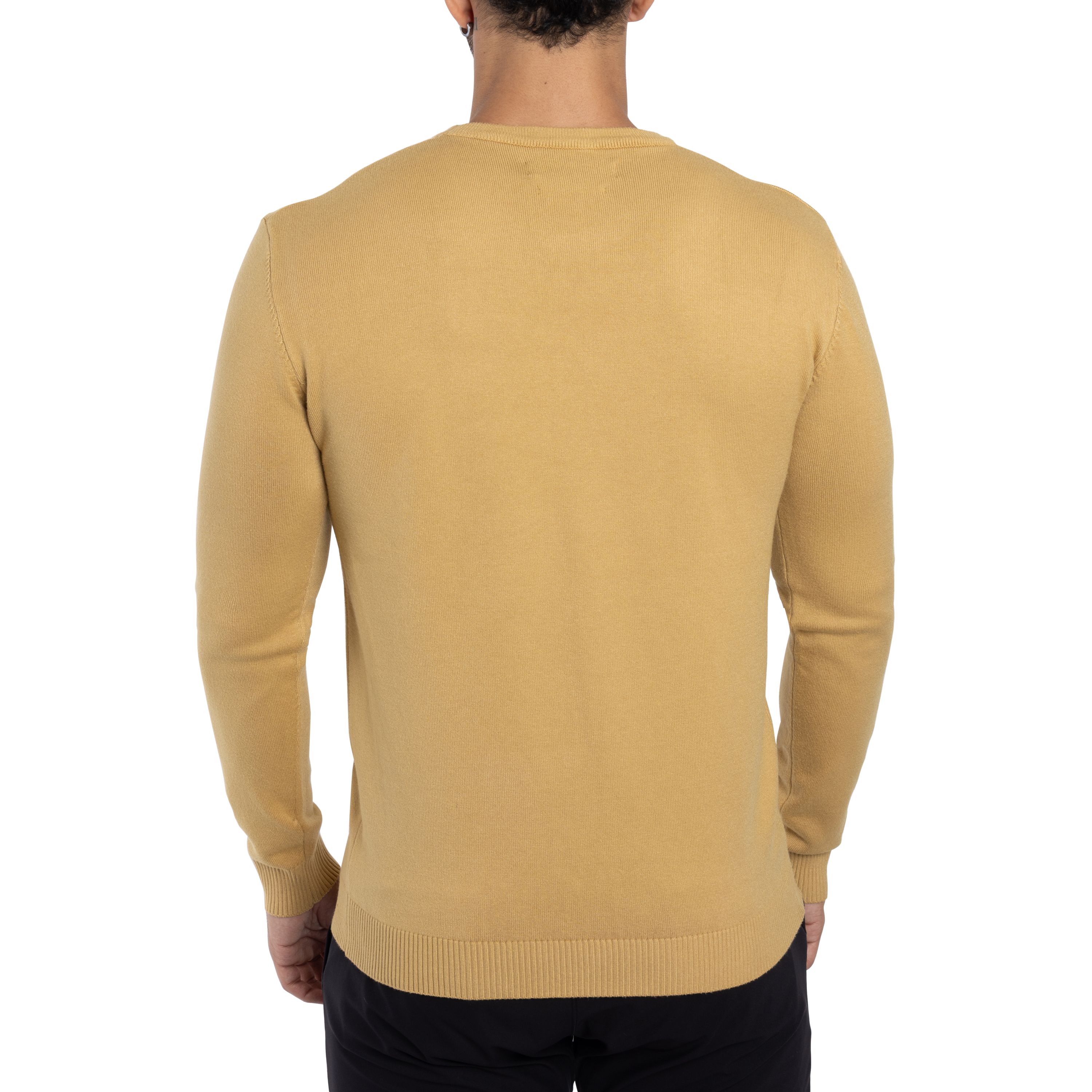 Mens Basic Crewneck Sweater