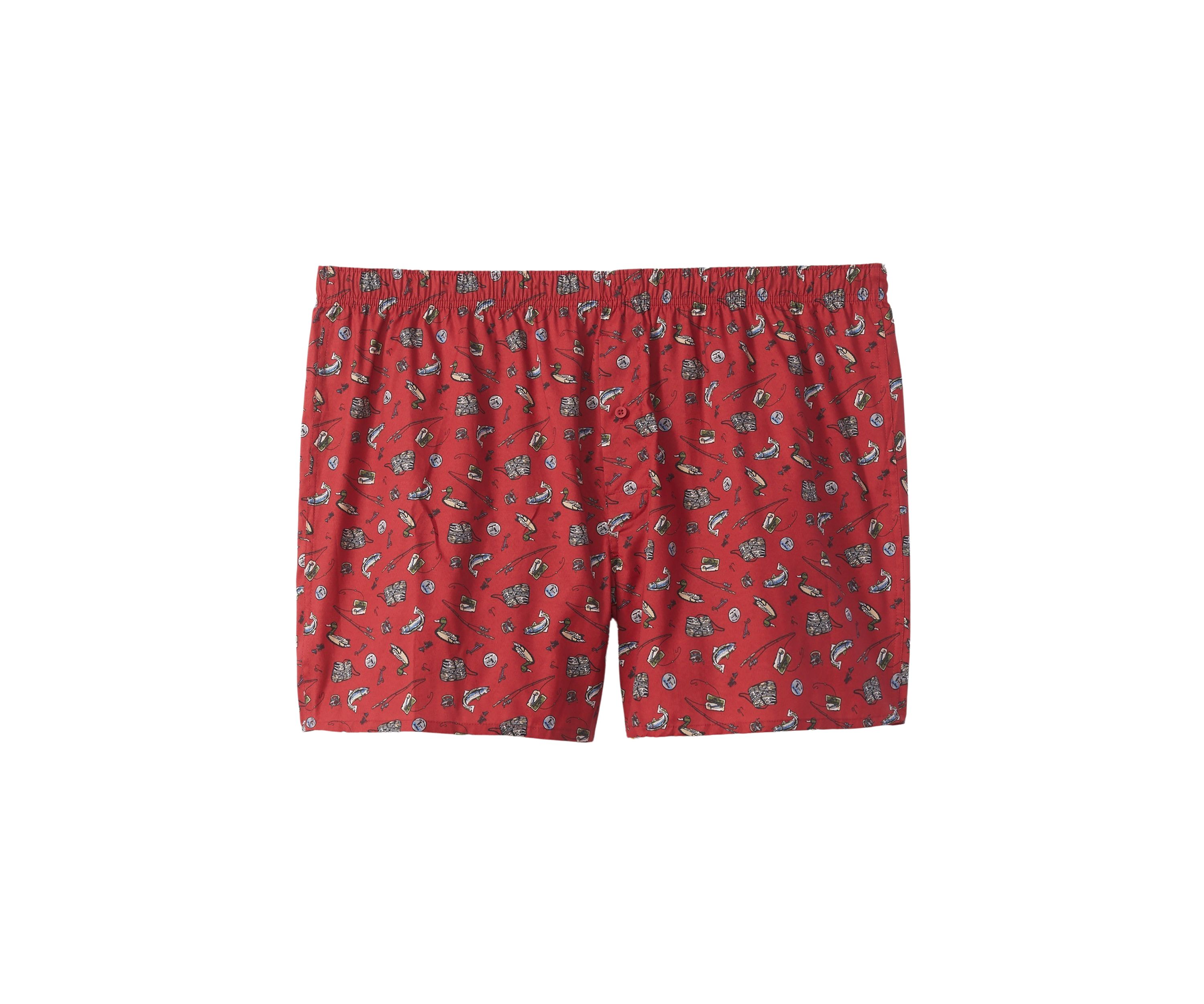 Big & Tall Fishing Boxers 