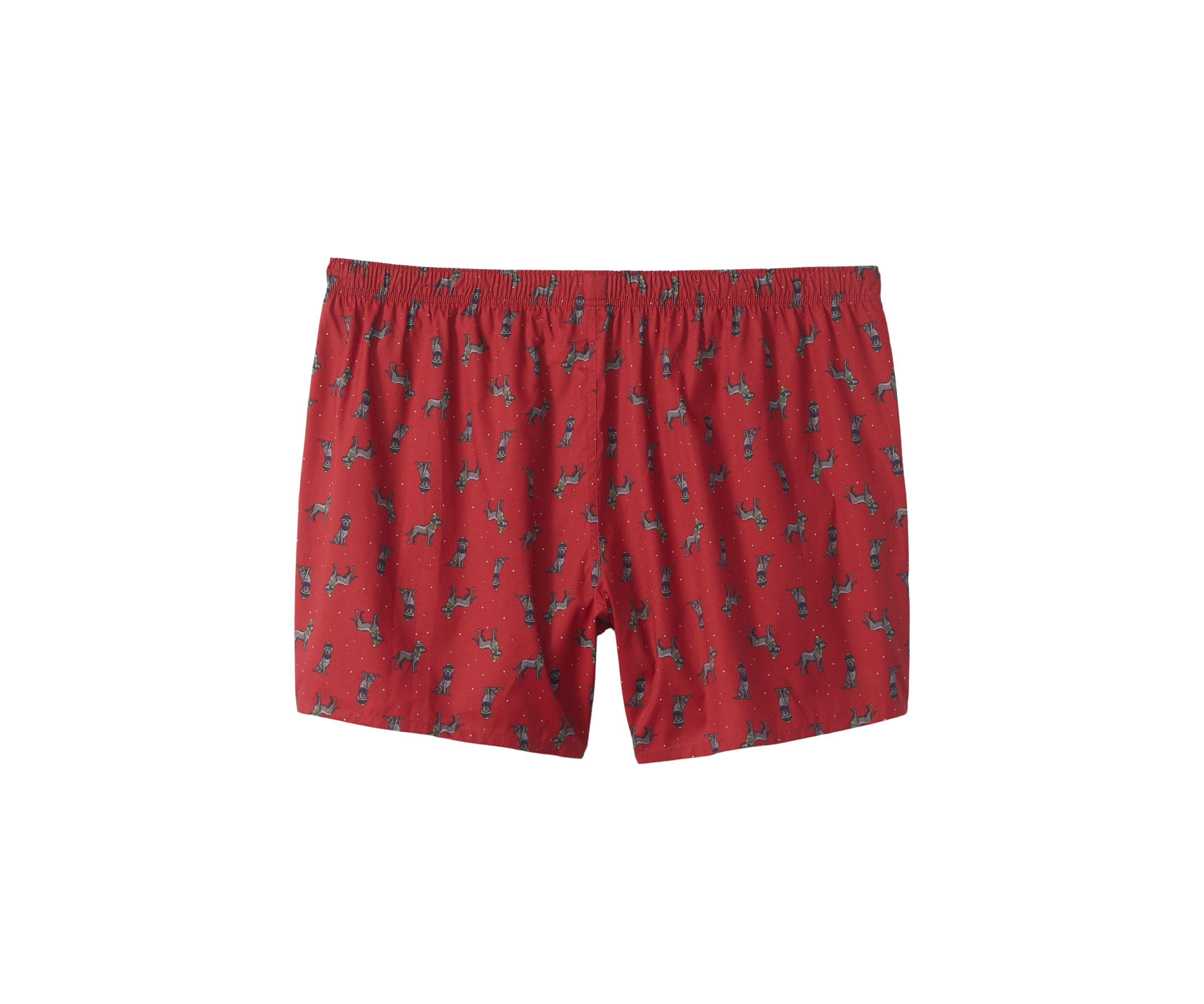 Big & Tall Holiday Dog Boxers