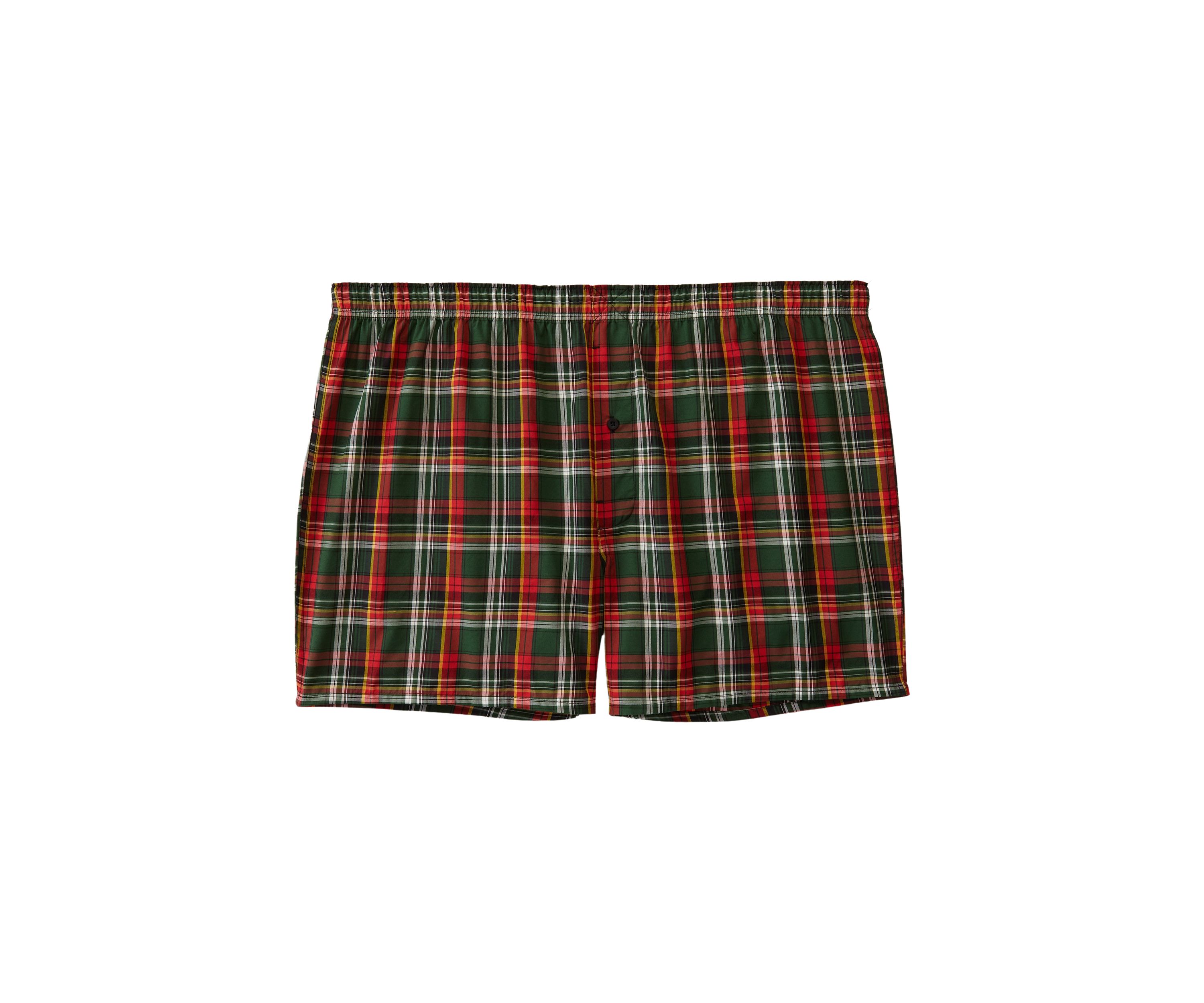 Big & Tall Plaid Printed Boxers